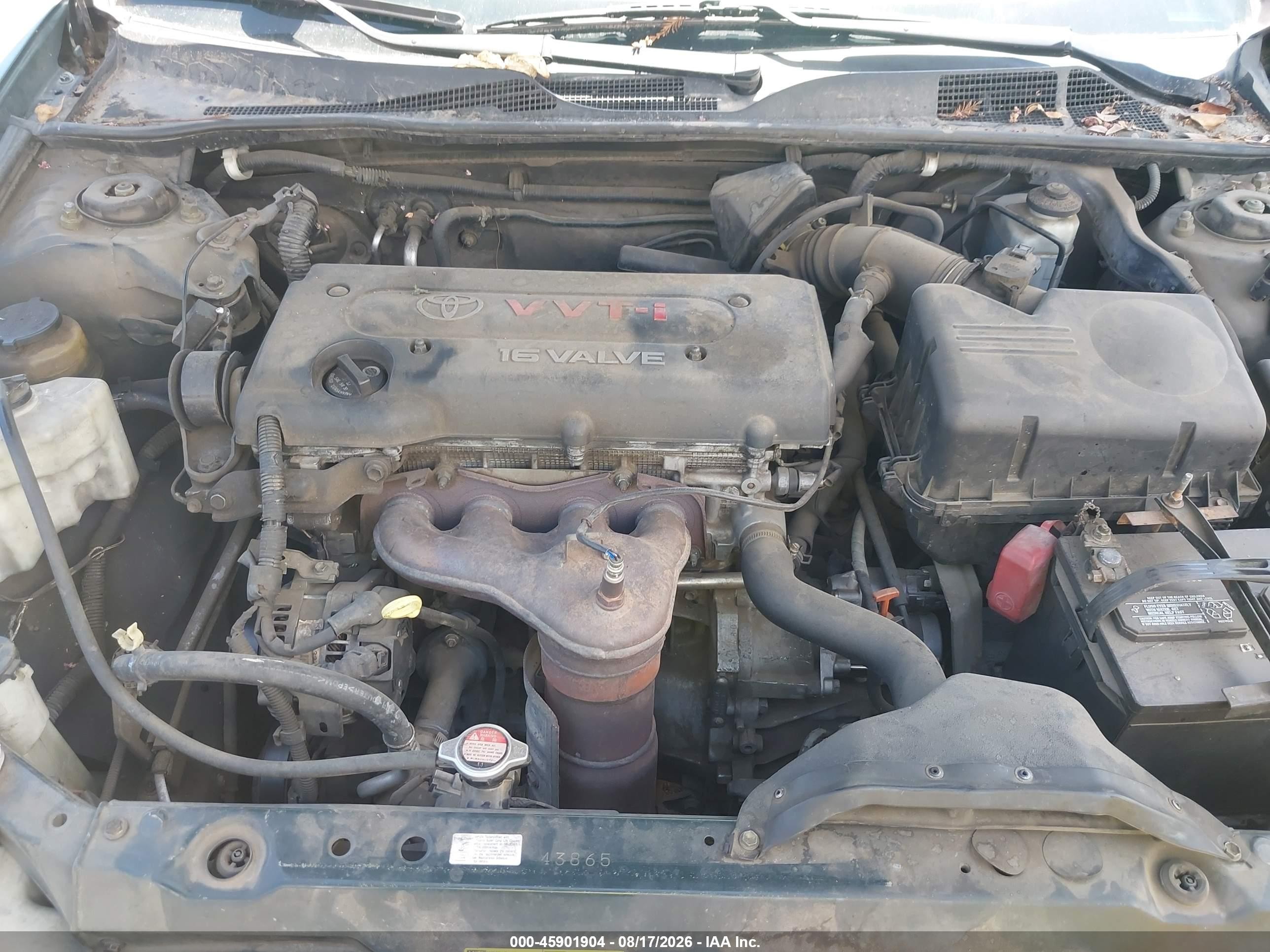 2004 Toyota Camry Le Green vin: 4T1BE32K84U311129