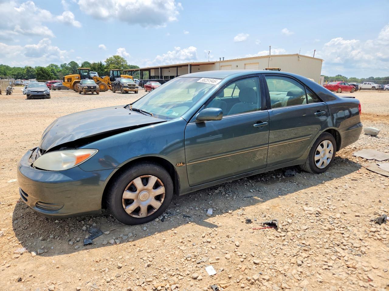 2004 Toyota Camry Le Green vin: 4T1BE32K84U331980