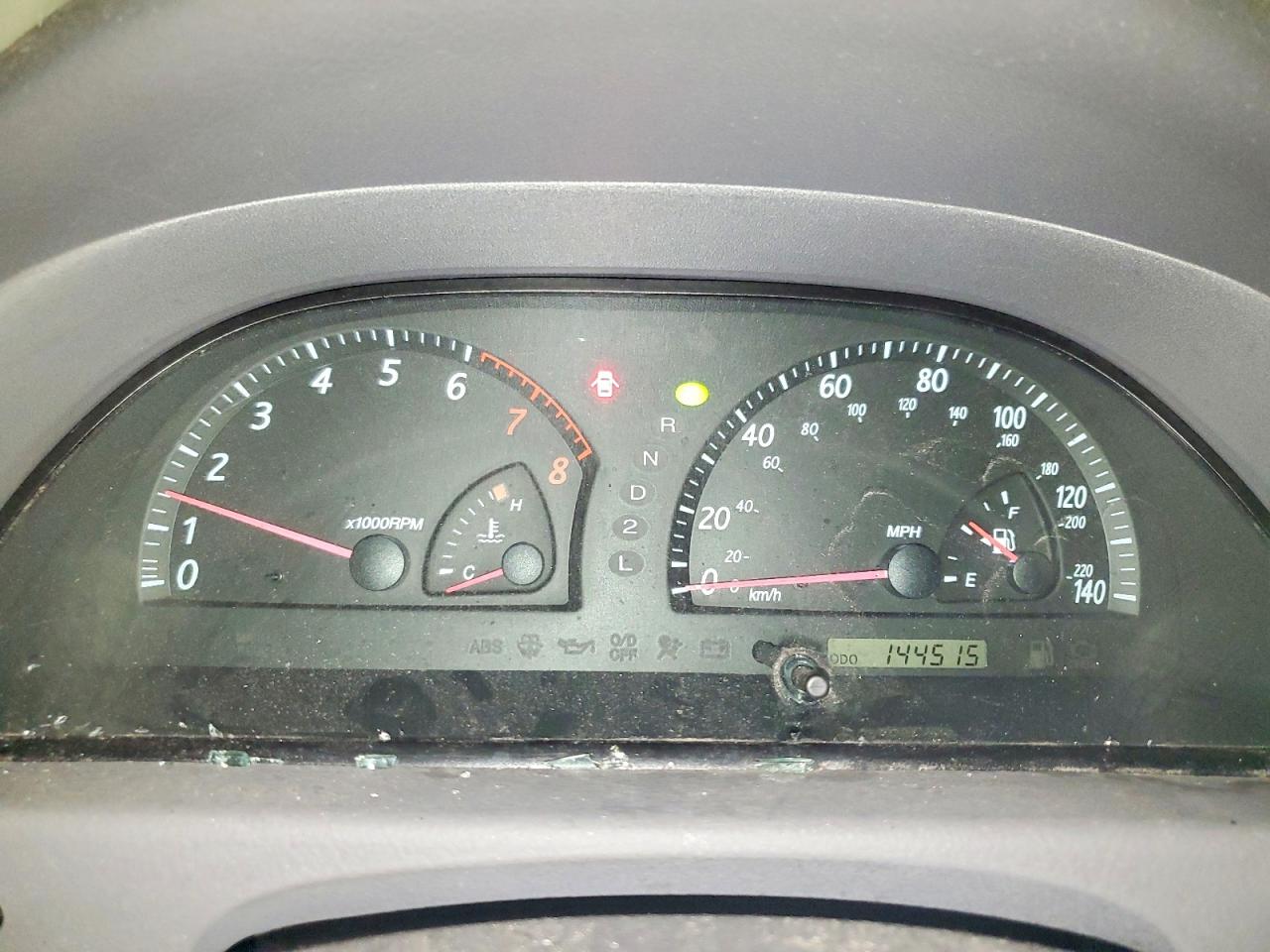 2004 Toyota Camry Le Silver vin: 4T1BE32K84U346625