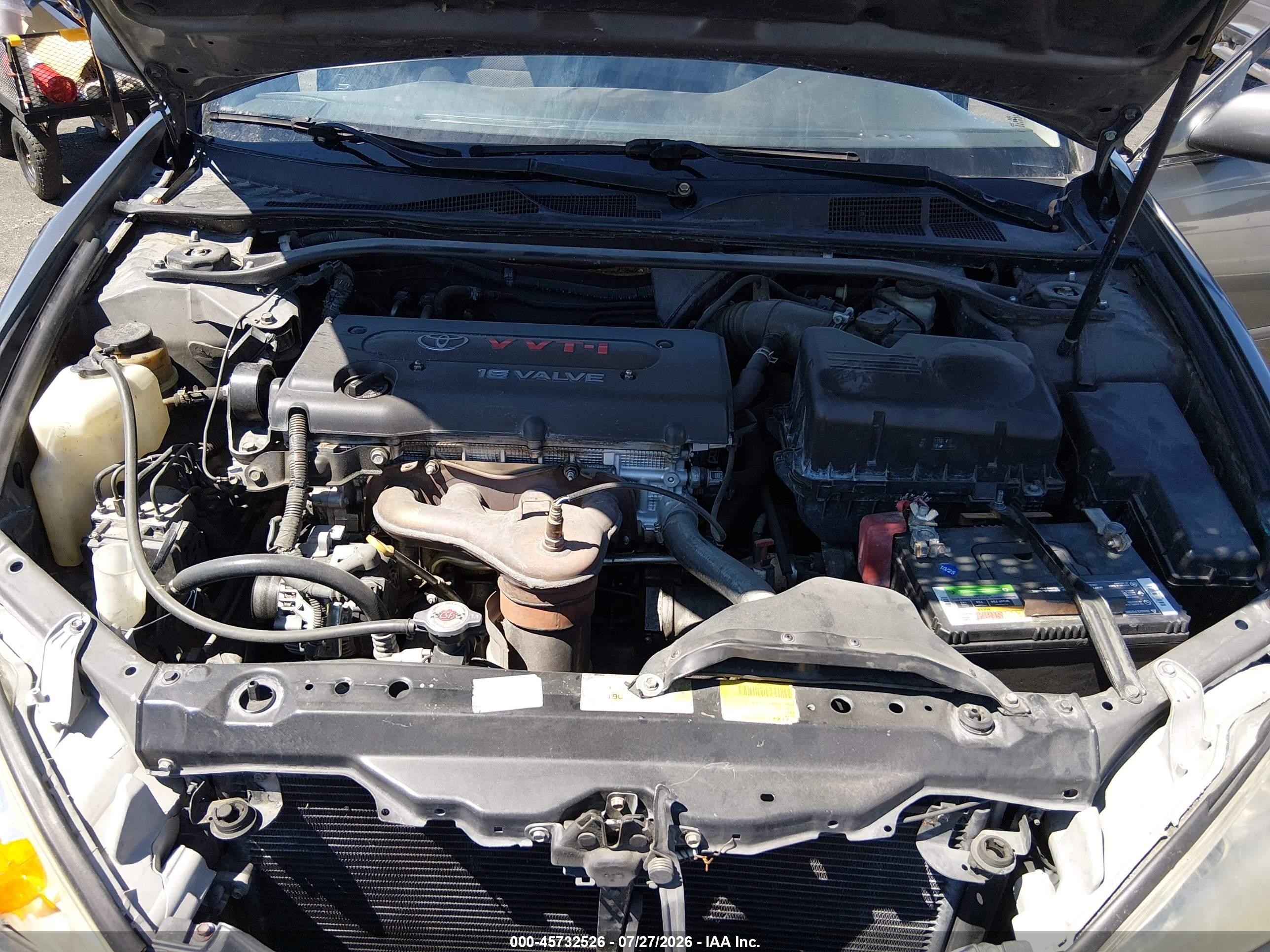 2004 Toyota Camry Se Gray vin: 4T1BE32K84U791155