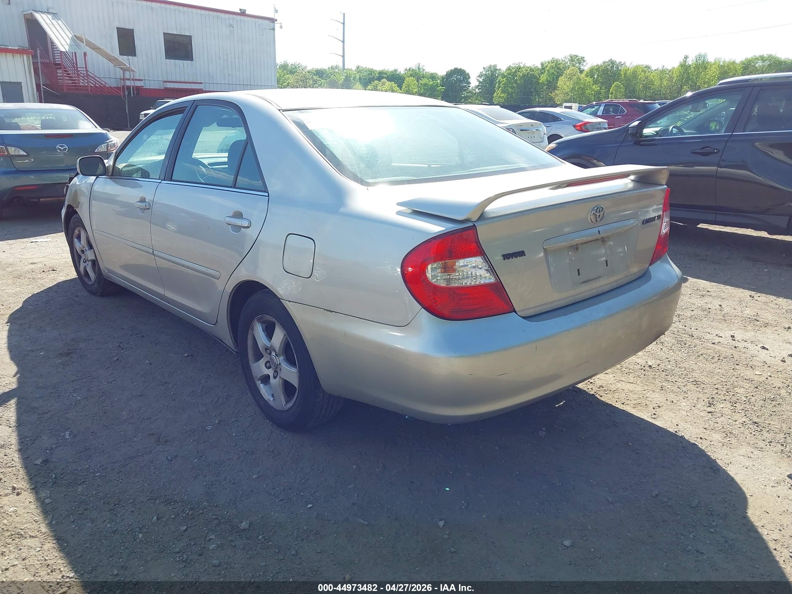 2004 Toyota Camry Se Серебряный vin: 4T1BE32K84U815759