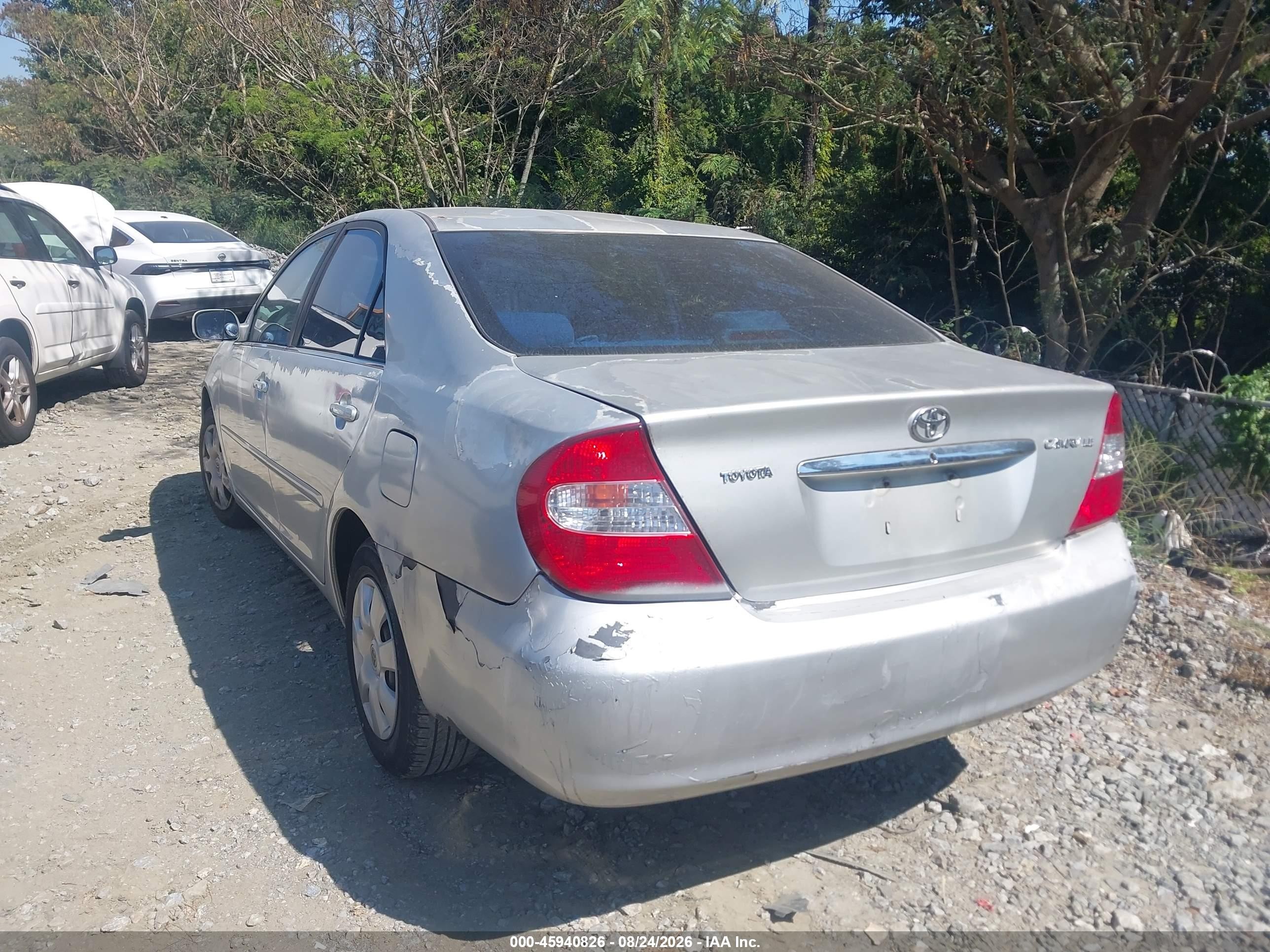 2004 Toyota Camry Le Серый vin: 4T1BE32K84U864542