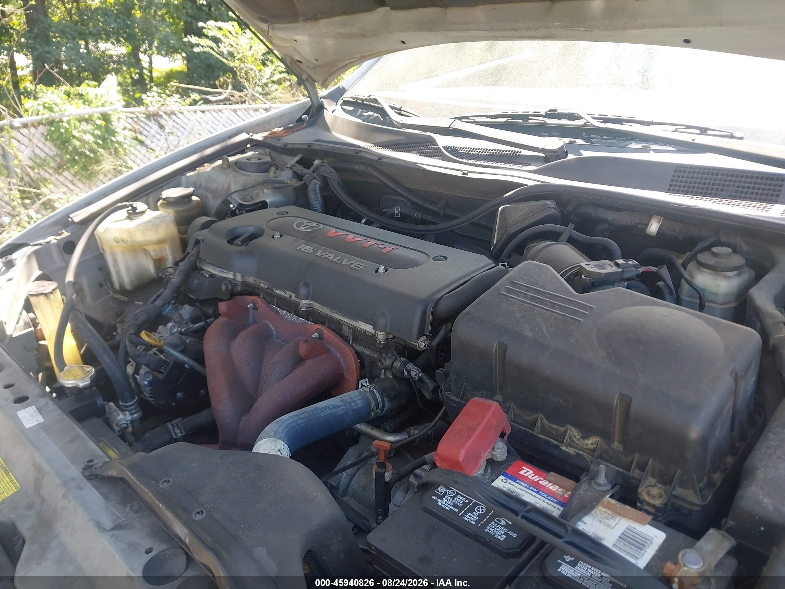 2004 Toyota Camry Le Серый vin: 4T1BE32K84U864542