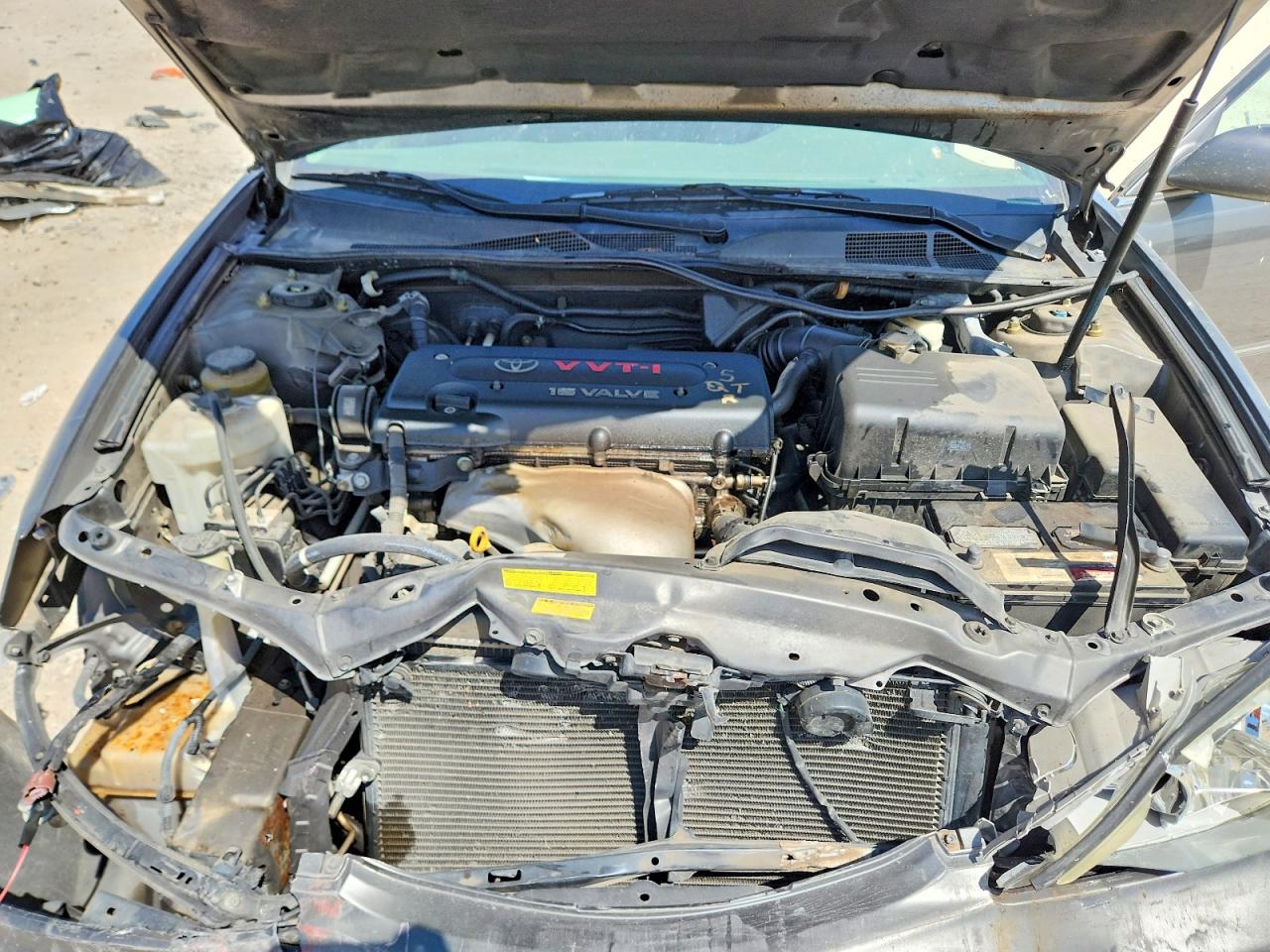 2004 Toyota Camry Xle Gray vin: 4T1BE32K84U892695