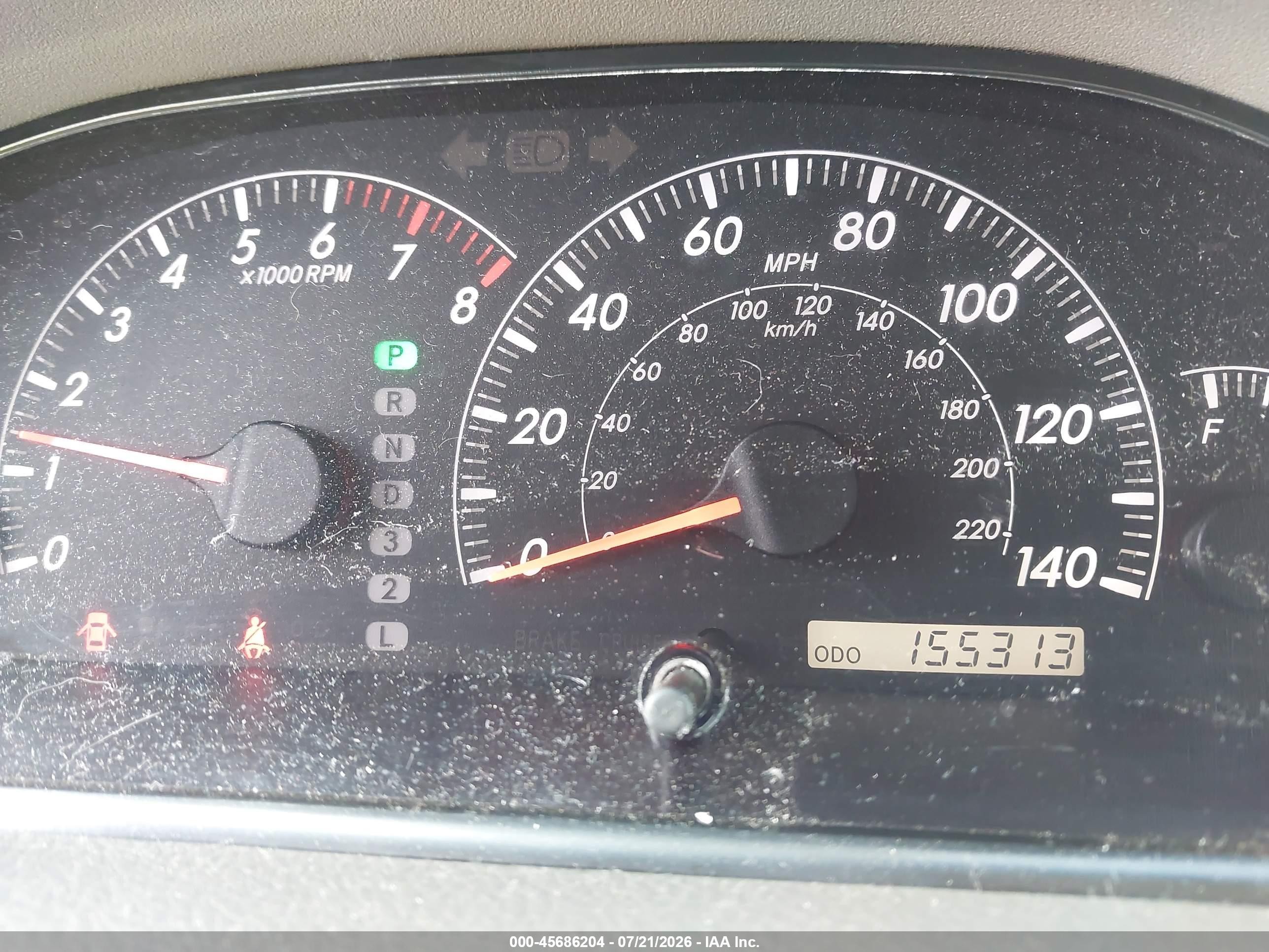 2005 Toyota Camry Le Green vin: 4T1BE32K85U037528