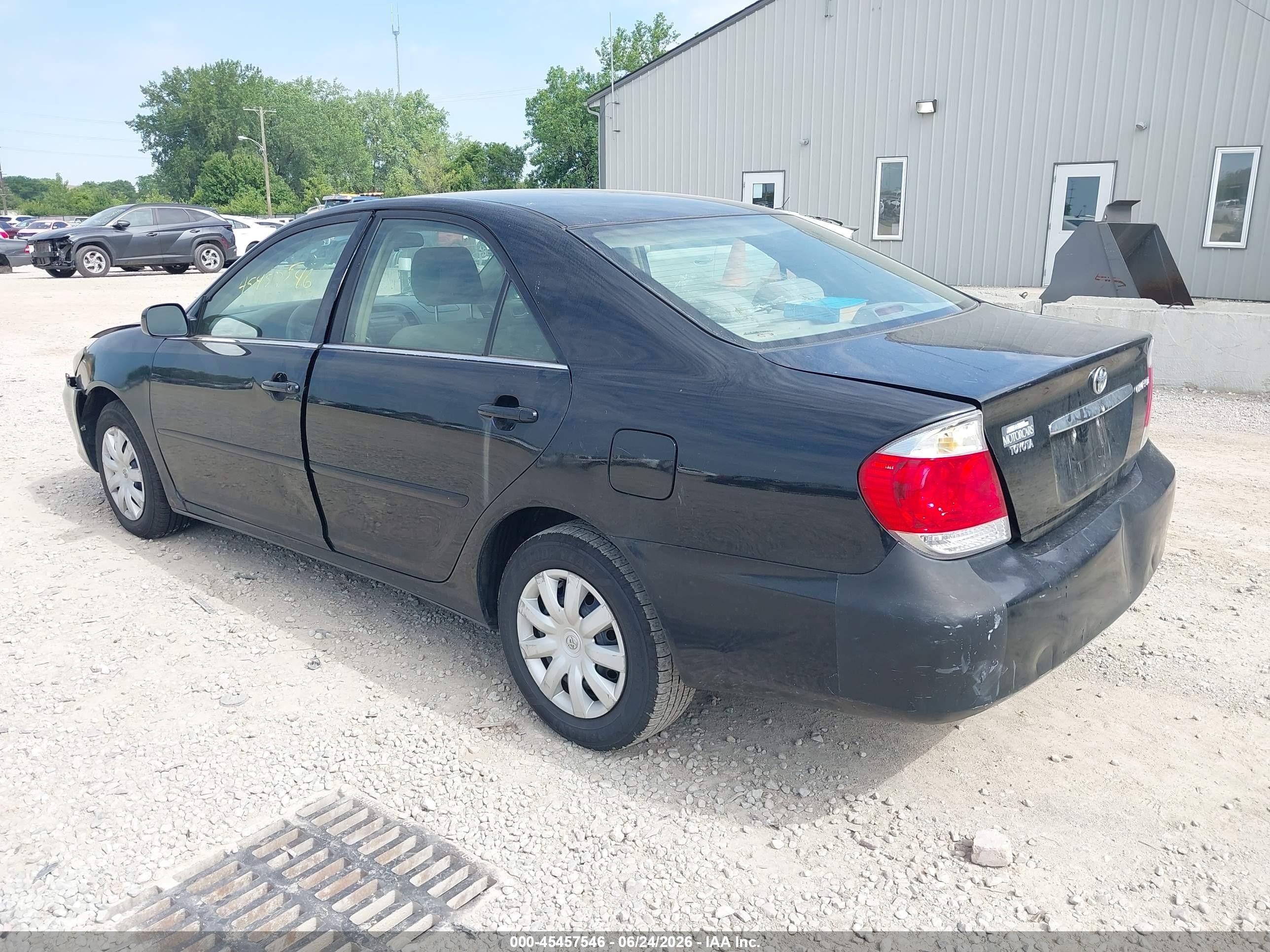 2005 Toyota Camry Le Black vin: 4T1BE32K85U429845