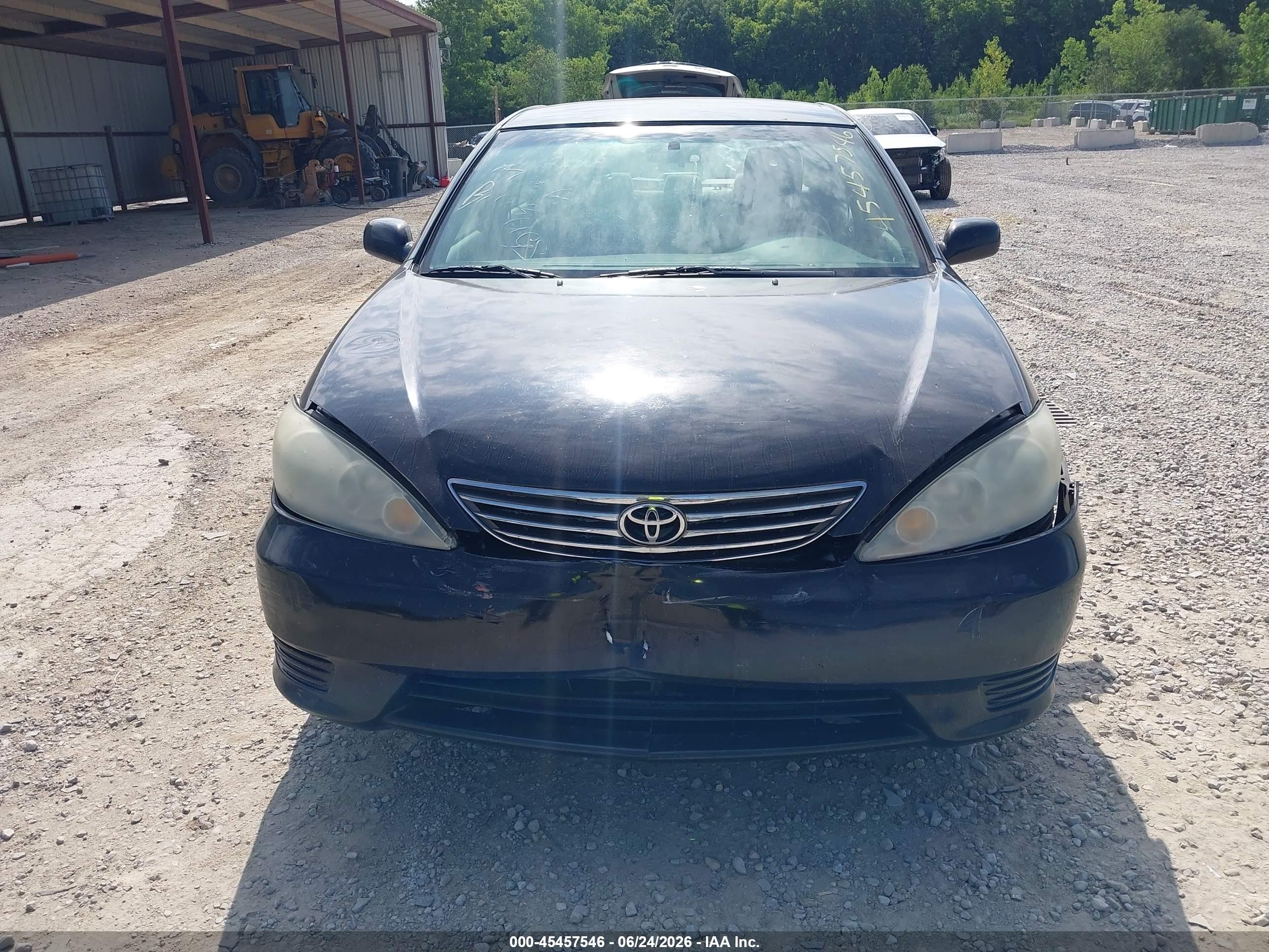 2005 Toyota Camry Le Black vin: 4T1BE32K85U429845