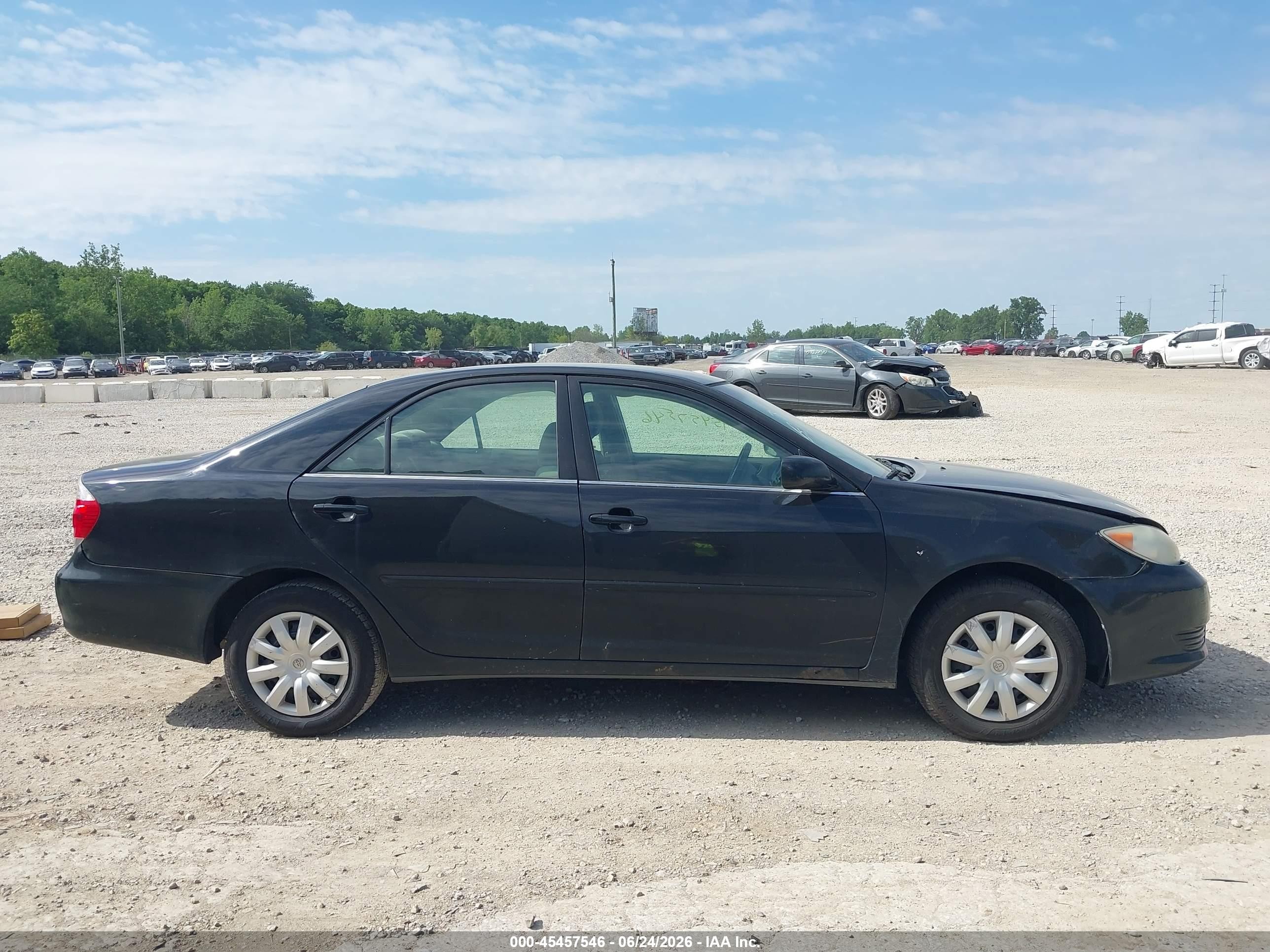 2005 Toyota Camry Le Black vin: 4T1BE32K85U429845