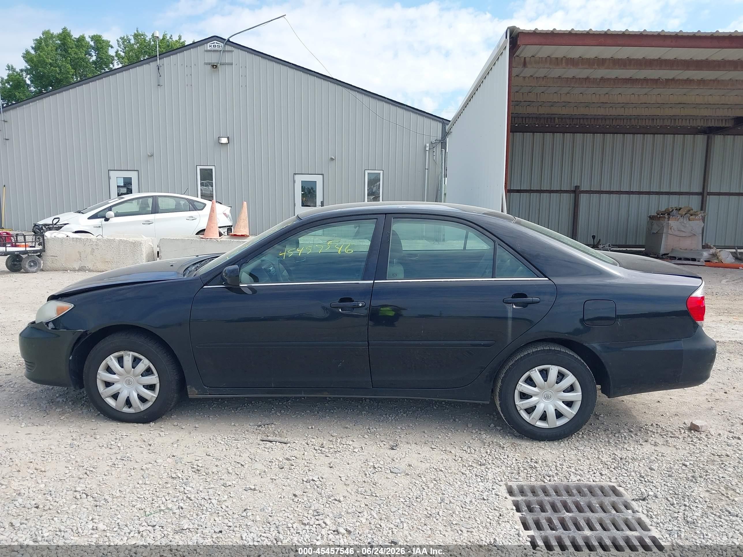 2005 Toyota Camry Le Black vin: 4T1BE32K85U429845