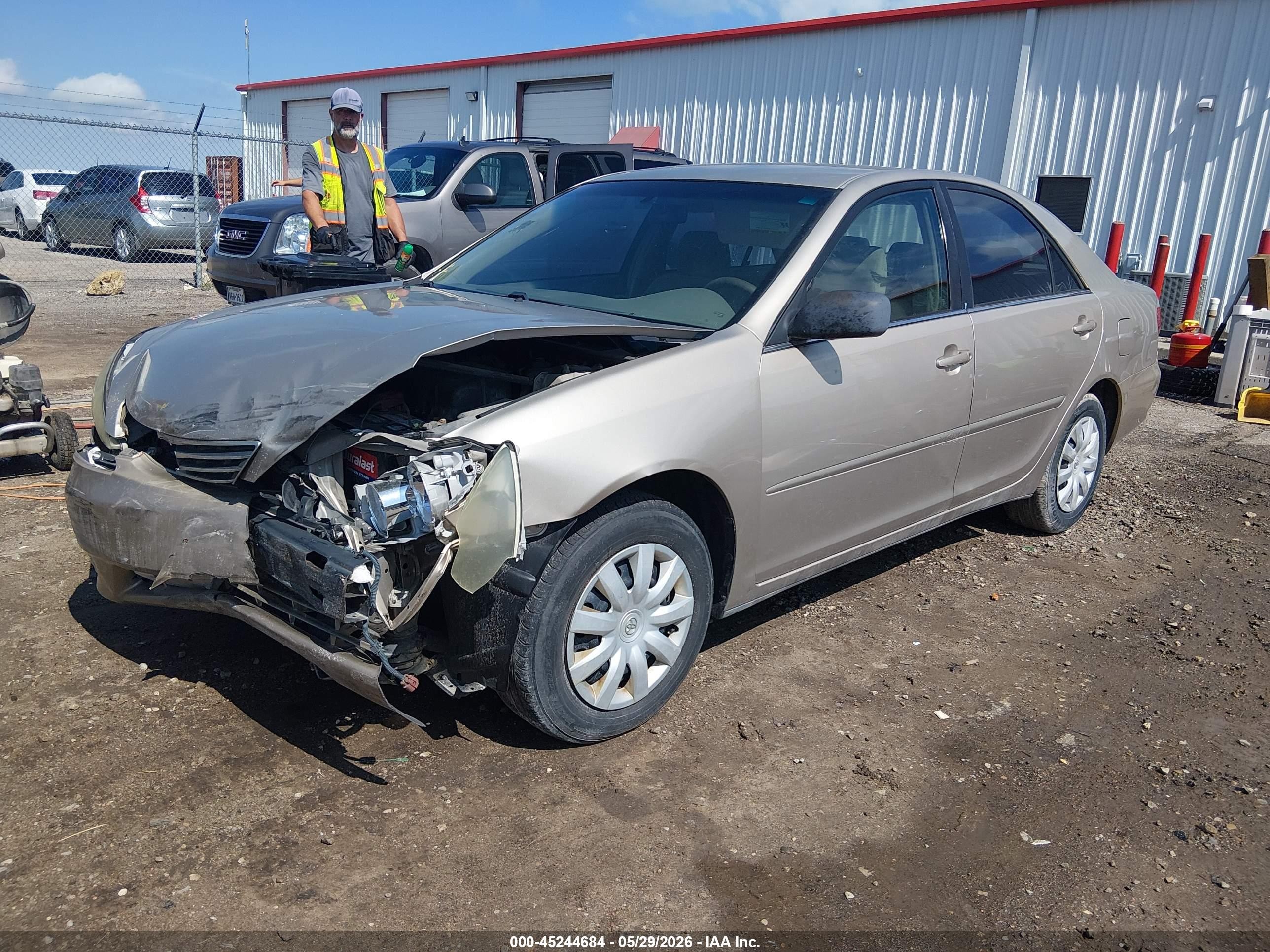 2005 Toyota Camry Std Beige vin: 4T1BE32K85U514684