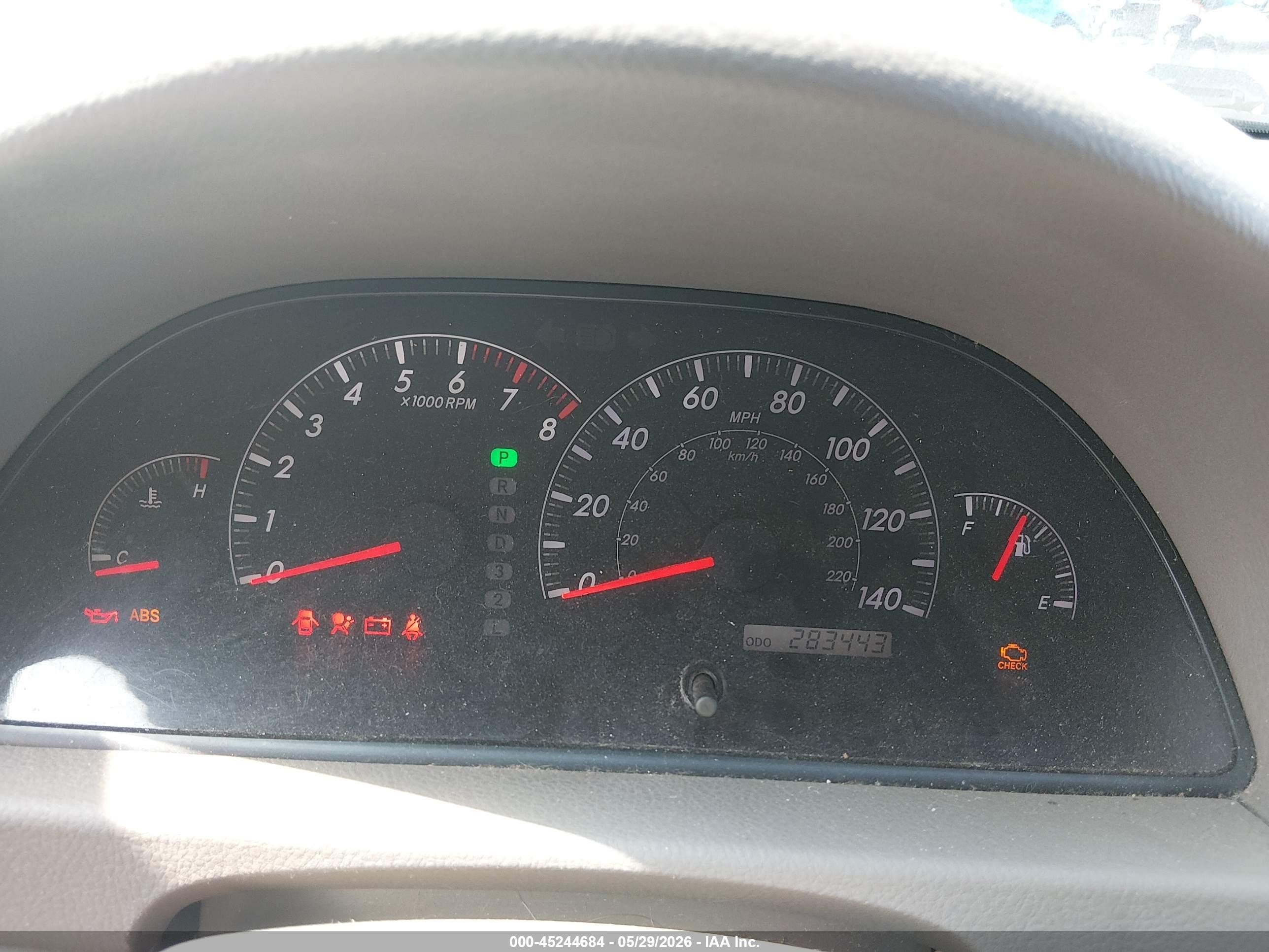 2005 Toyota Camry Std Beige vin: 4T1BE32K85U514684