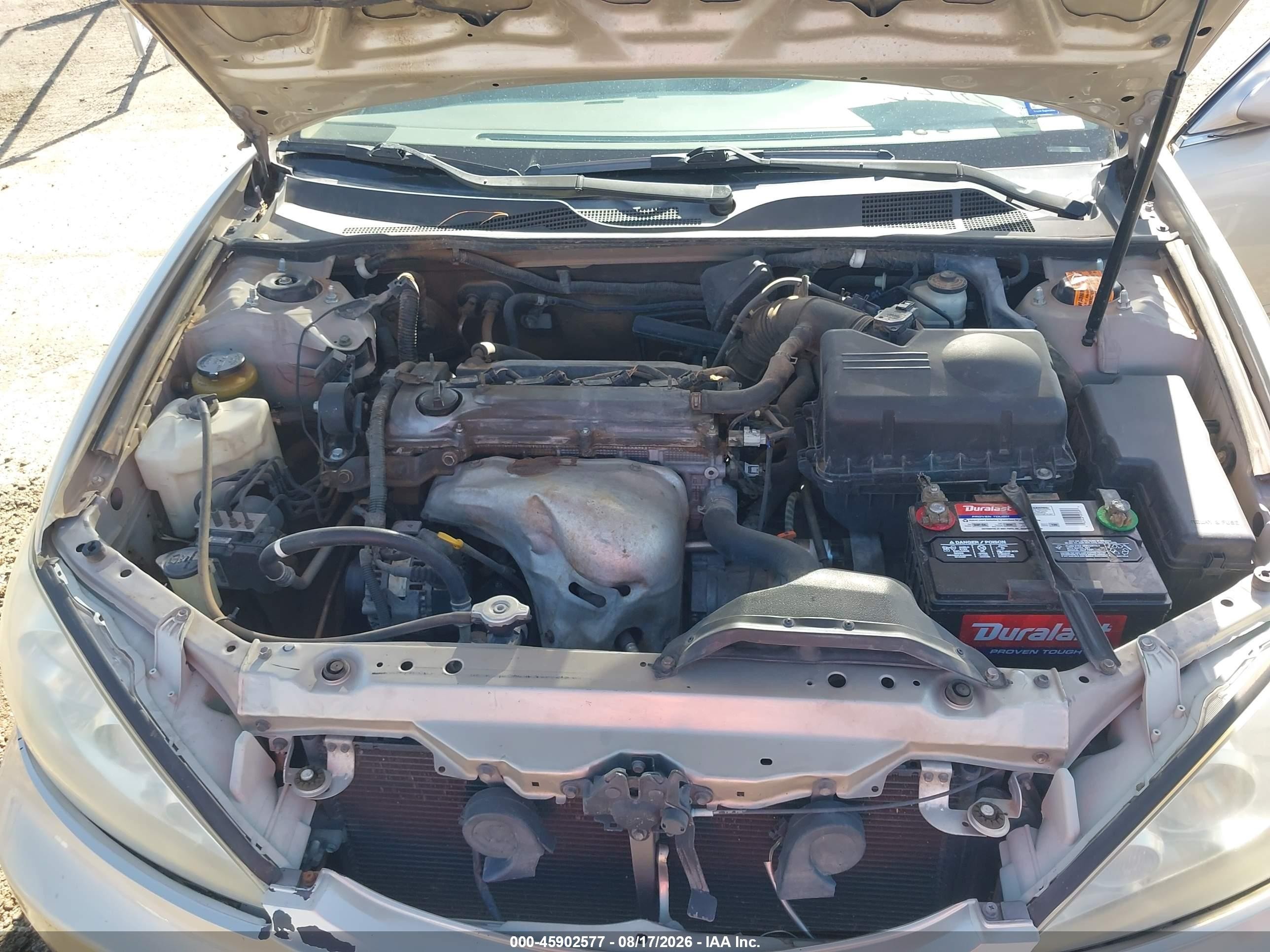 2005 Toyota Camry Le Champagne vin: 4T1BE32K85U570284