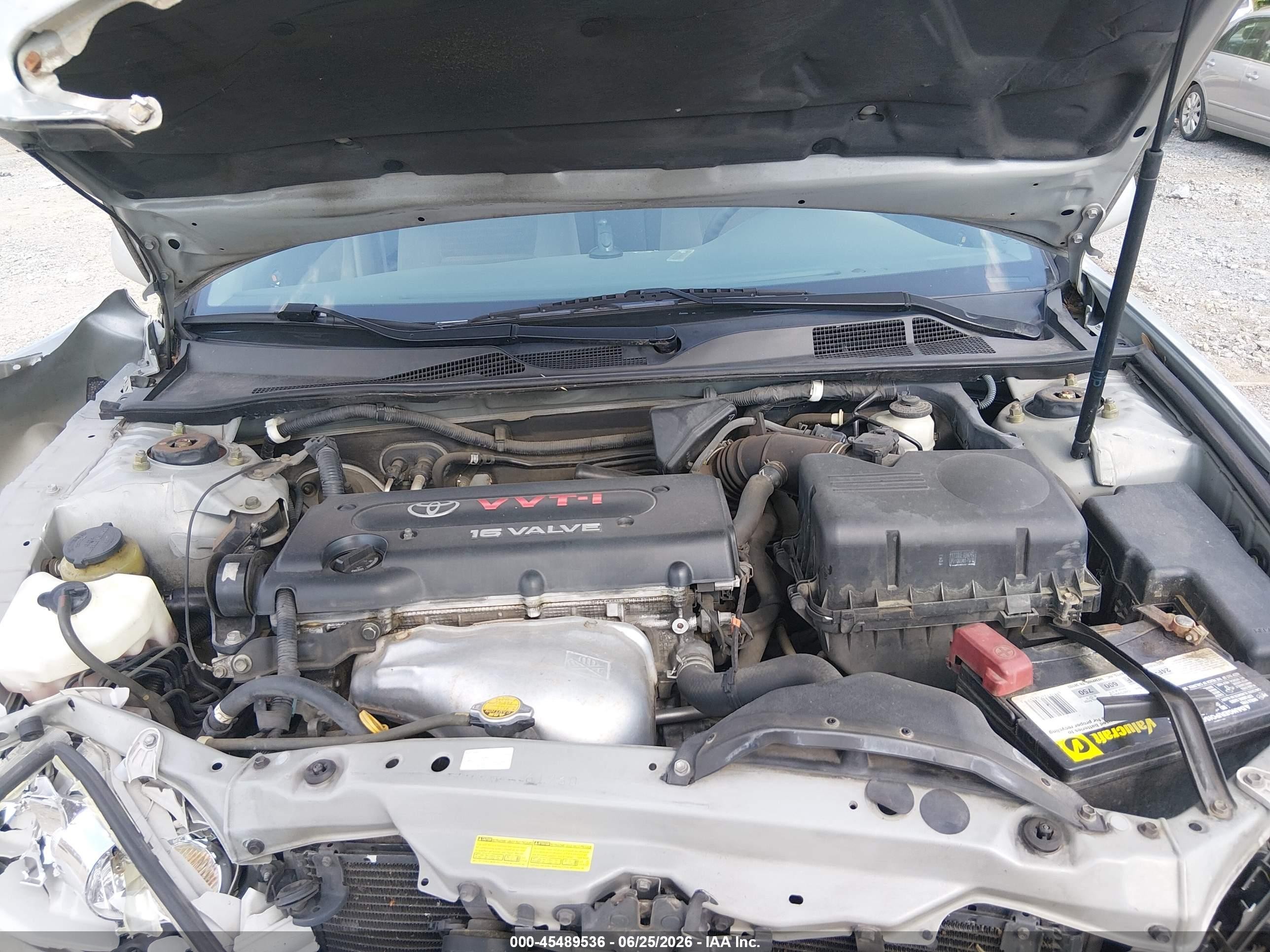 2005 Toyota Camry Le Gray vin: 4T1BE32K85U592981