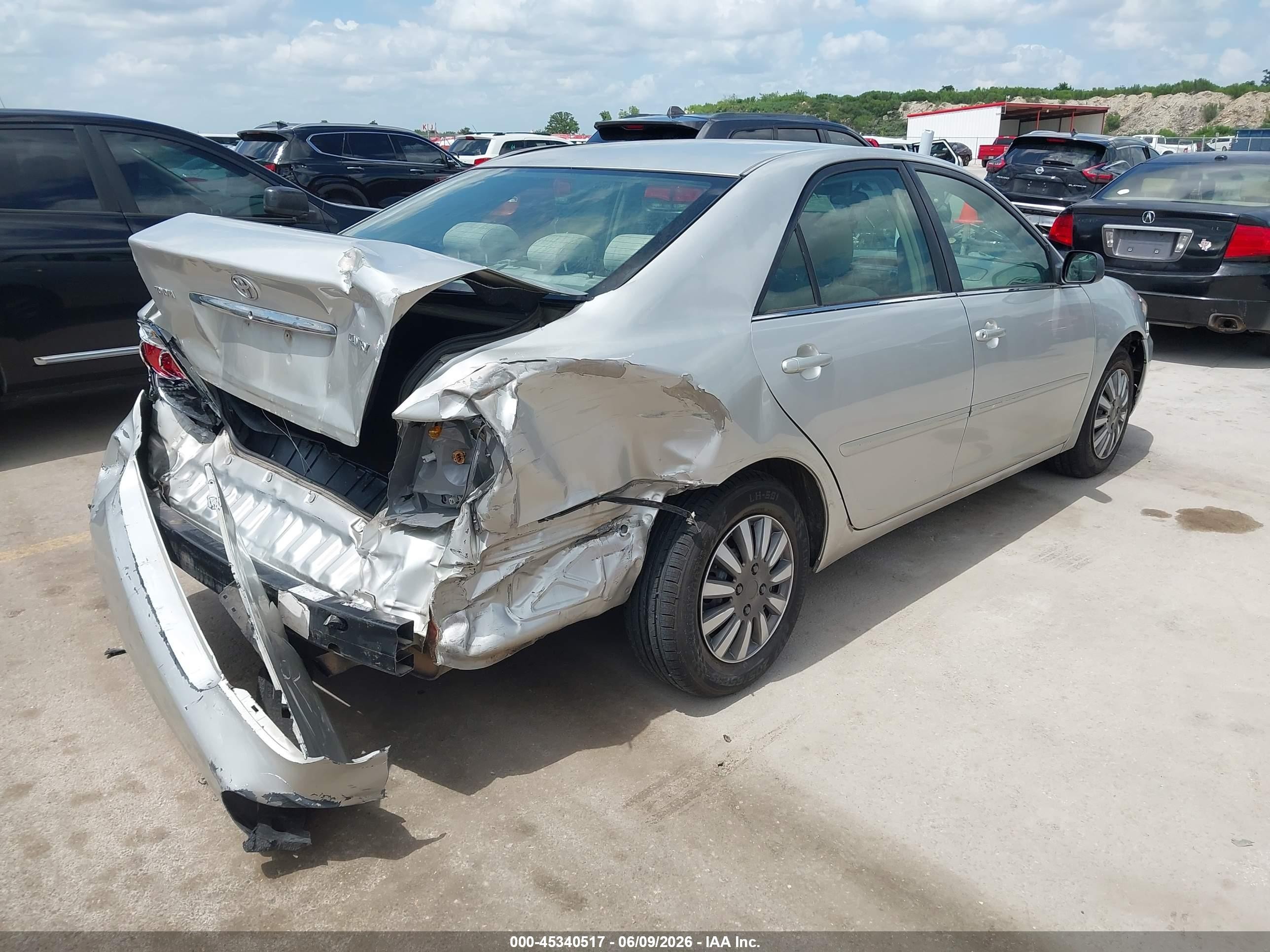 2005 Toyota Camry Std Серебряный vin: 4T1BE32K85U593922
