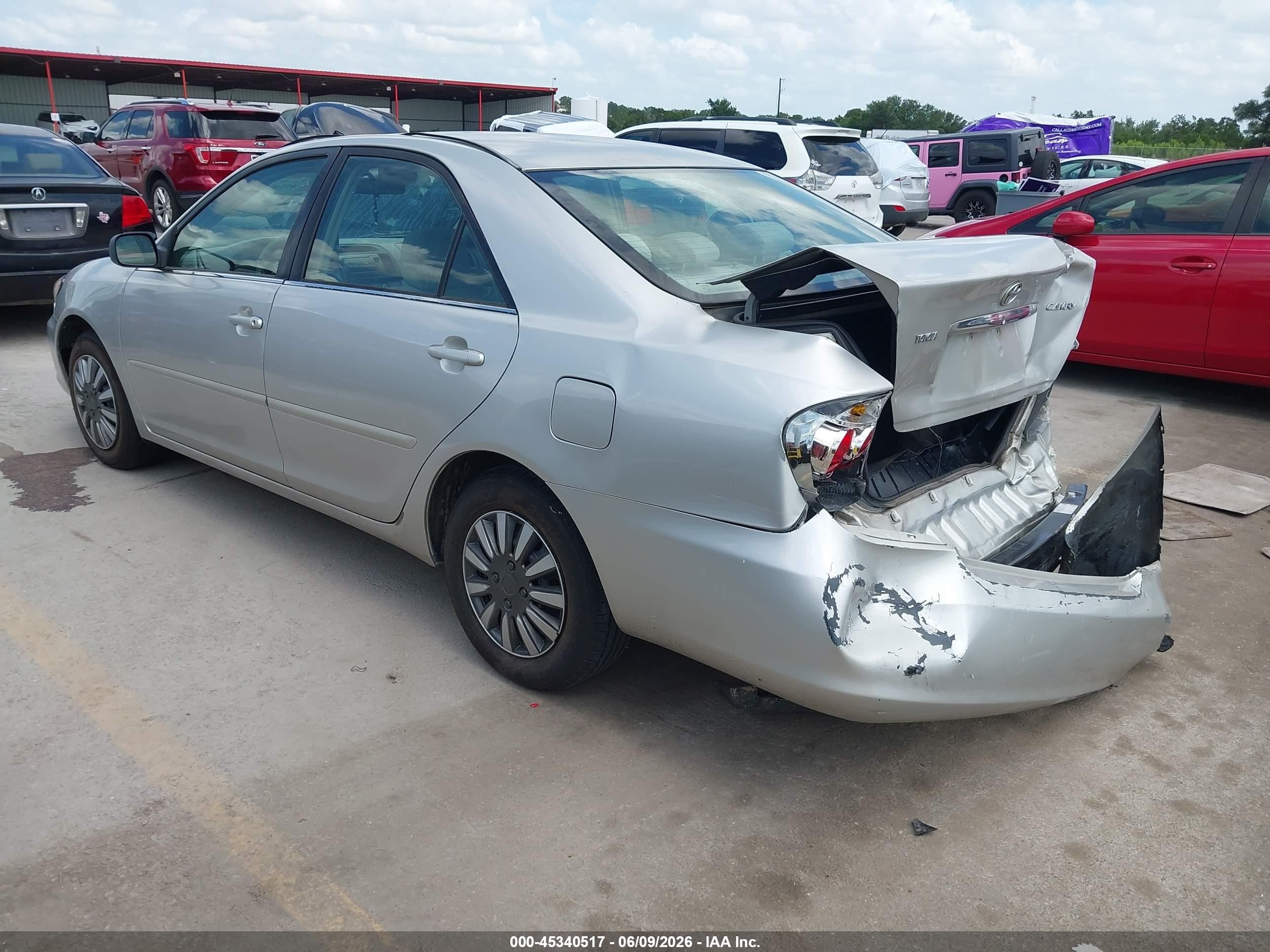 2005 Toyota Camry Std Серебряный vin: 4T1BE32K85U593922