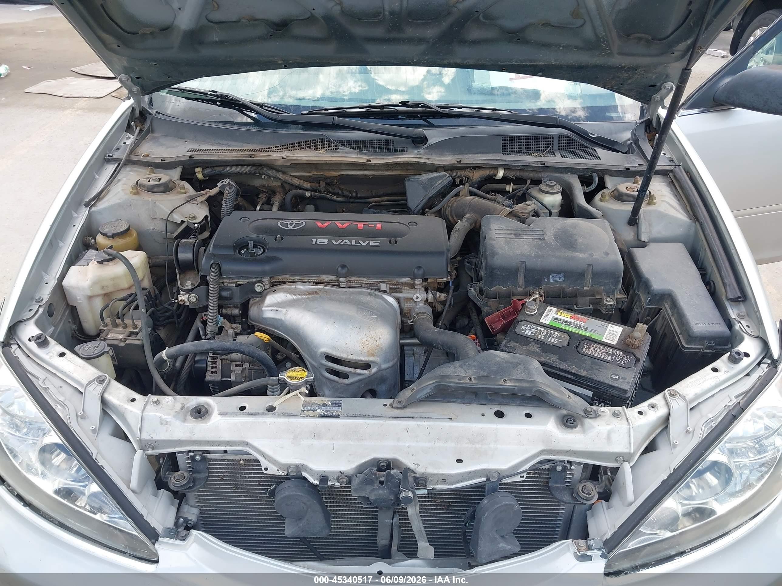 2005 Toyota Camry Std Серебряный vin: 4T1BE32K85U593922