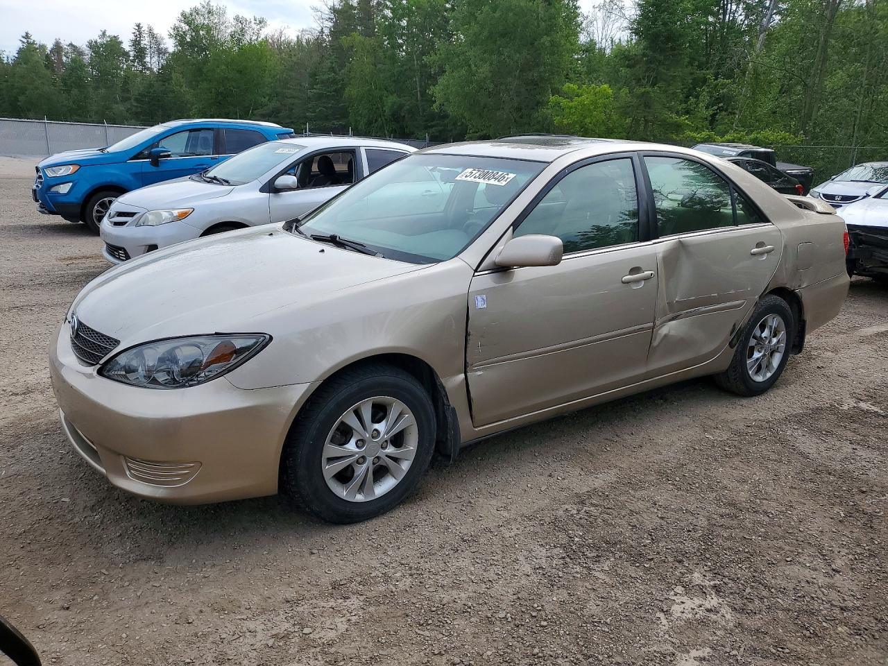 2005 Toyota Camry Standard Бежевый vin: 4T1BE32K85U635909