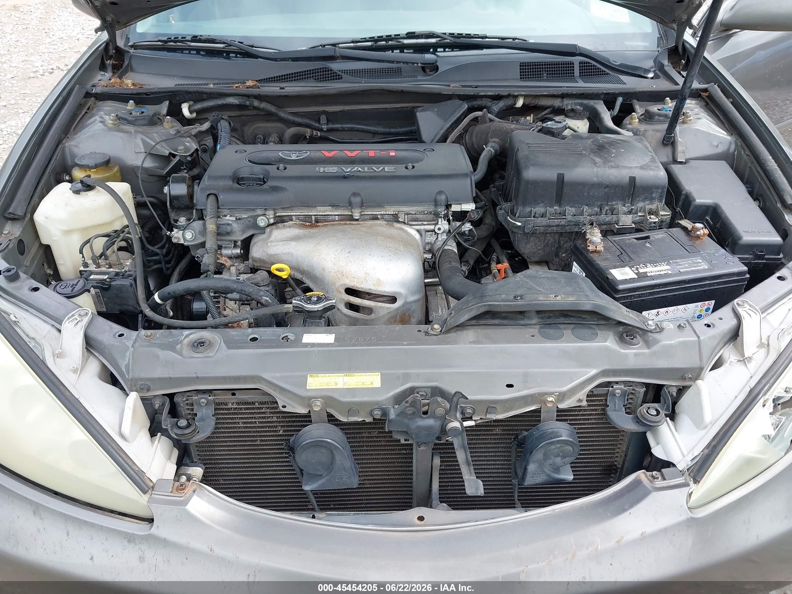 2005 Toyota Camry Le Серый vin: 4T1BE32K85U974413