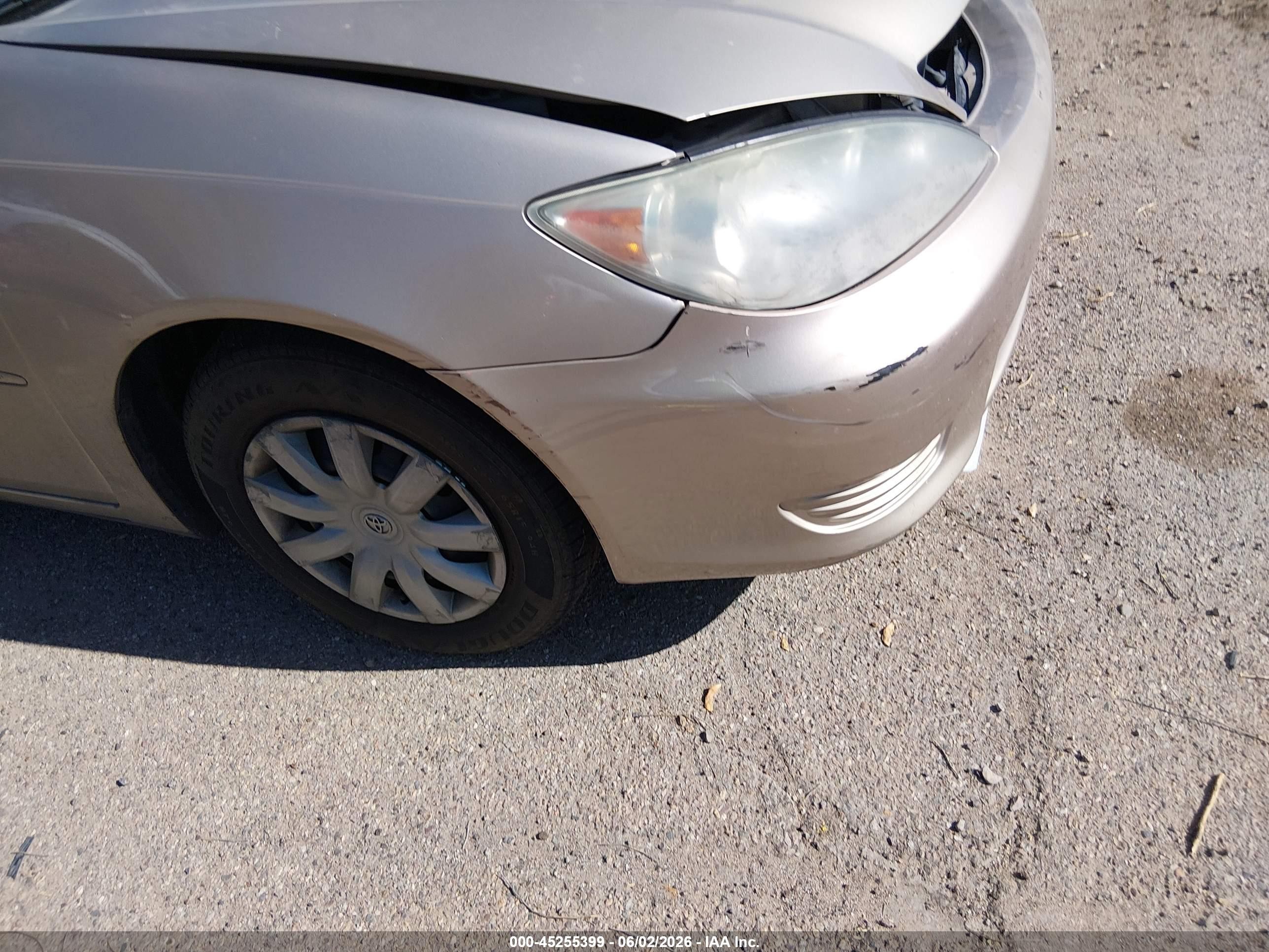 2005 Toyota Camry Le Beige vin: 4T1BE32K85U979322