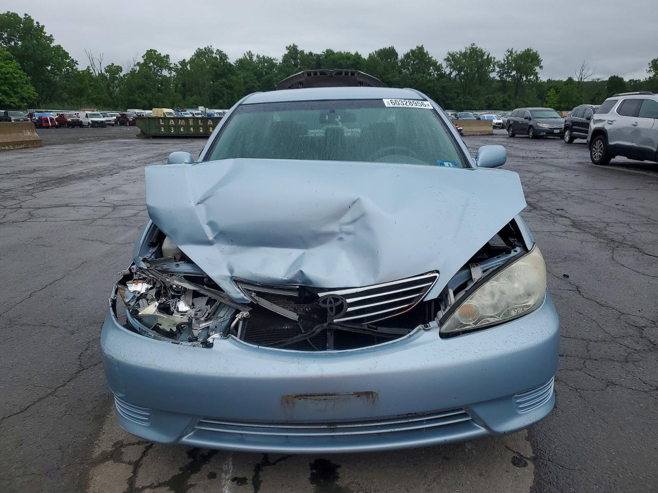2005 Toyota Camry Le Blue vin: 4T1BE32K85U991177