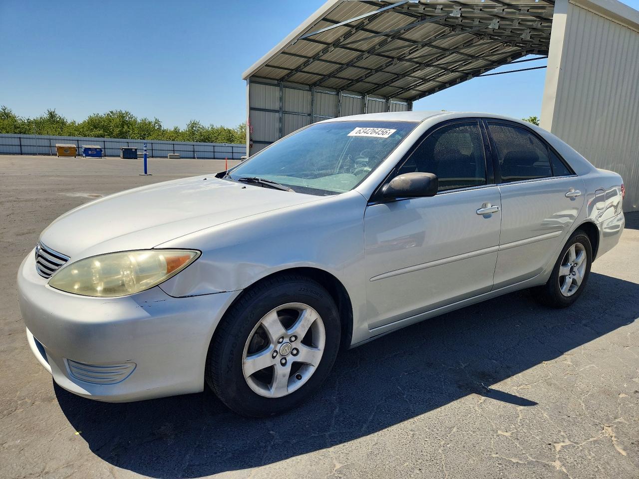 2006 Toyota Camry Standard Silver vin: 4T1BE32K86U152759