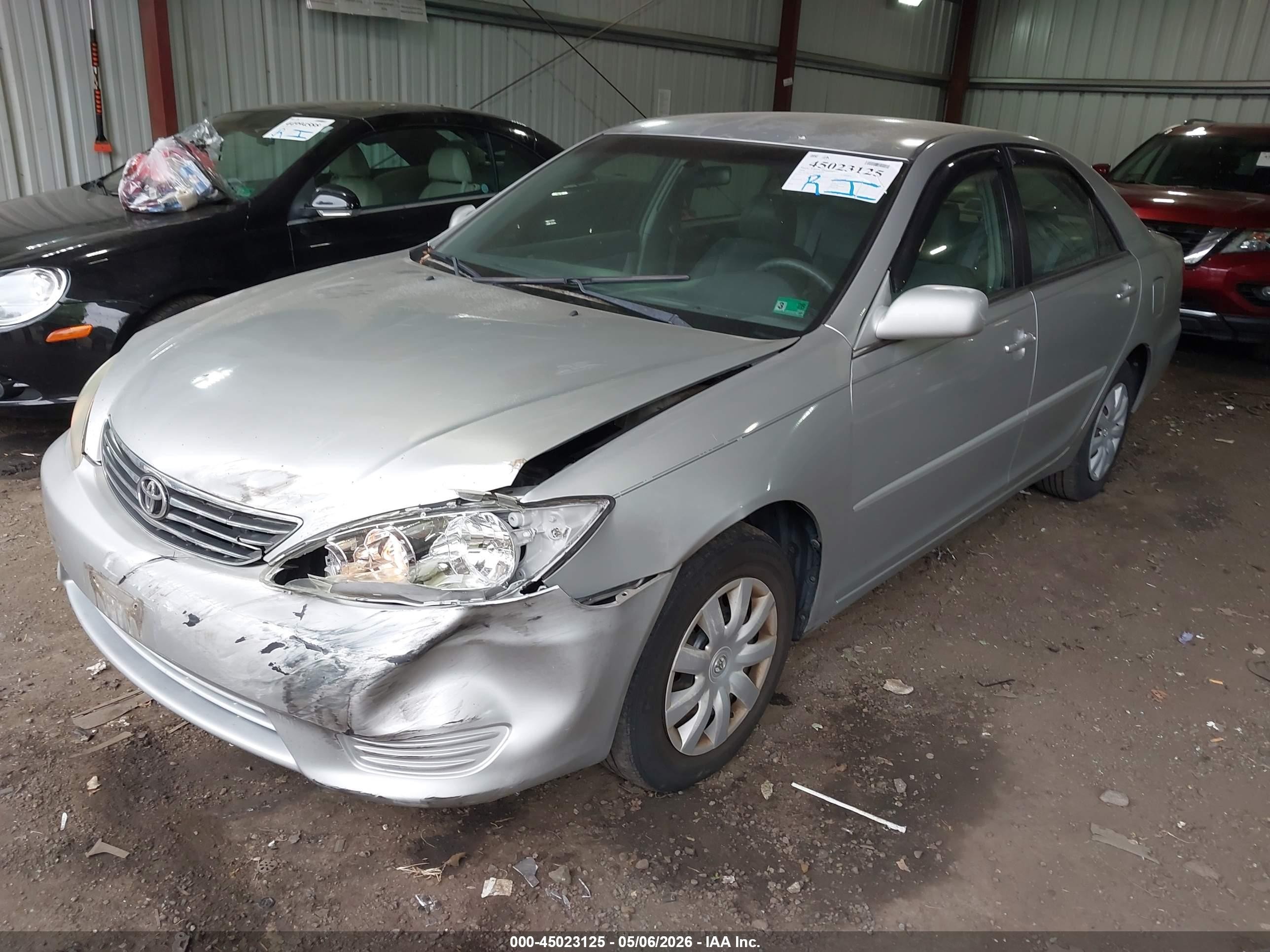 2006 Toyota Camry Le Silver vin: 4T1BE32K86U155354