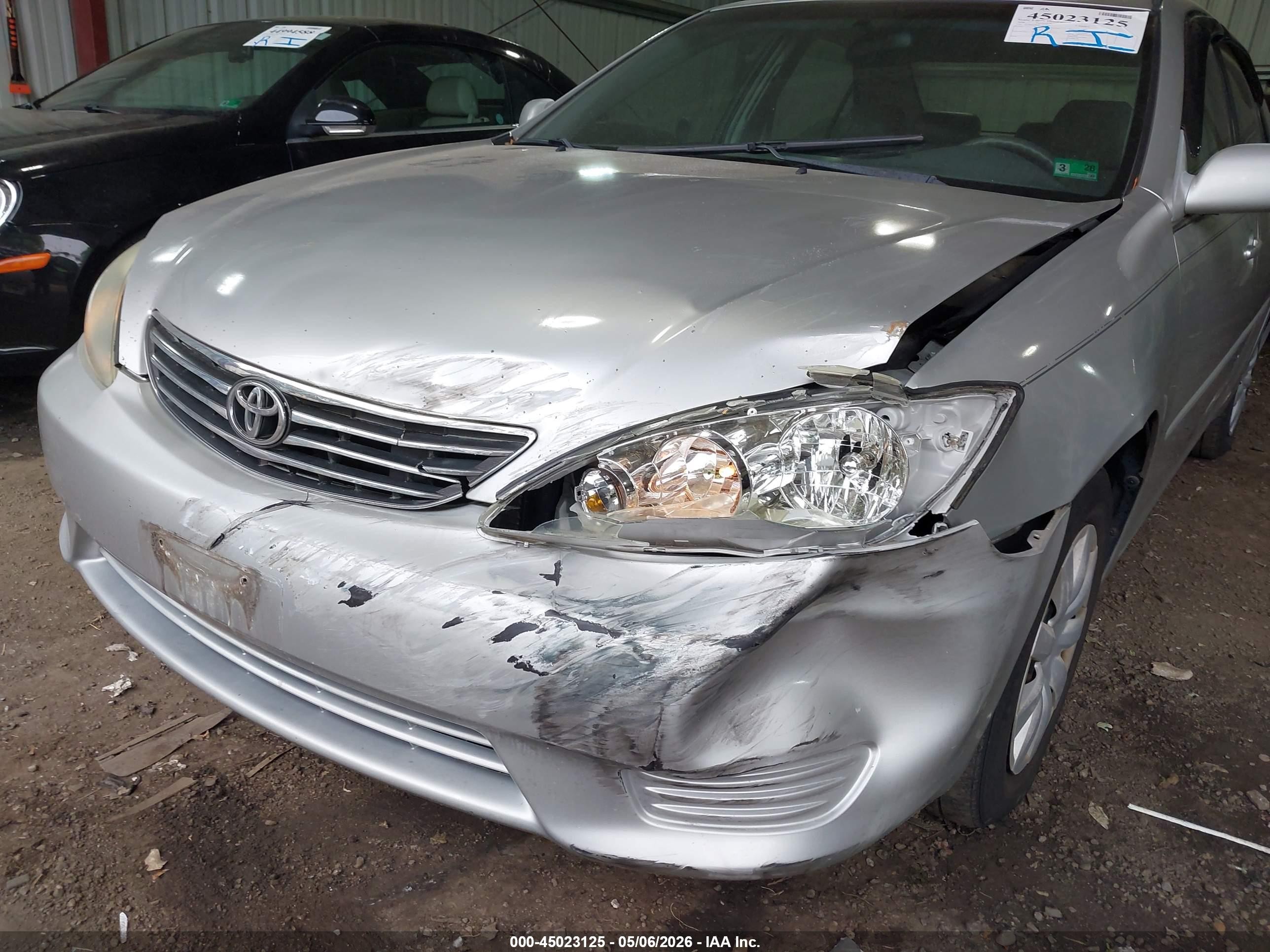 2006 Toyota Camry Le Silver vin: 4T1BE32K86U155354