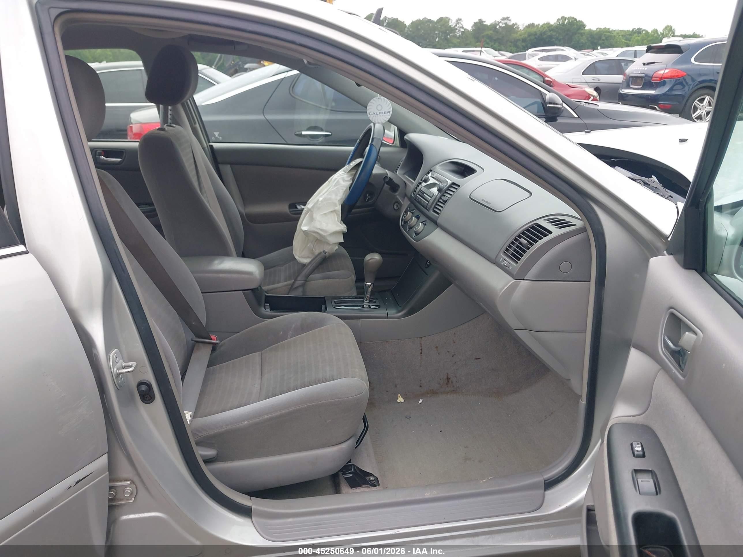 2006 Toyota Camry Le Silver vin: 4T1BE32K86U163695