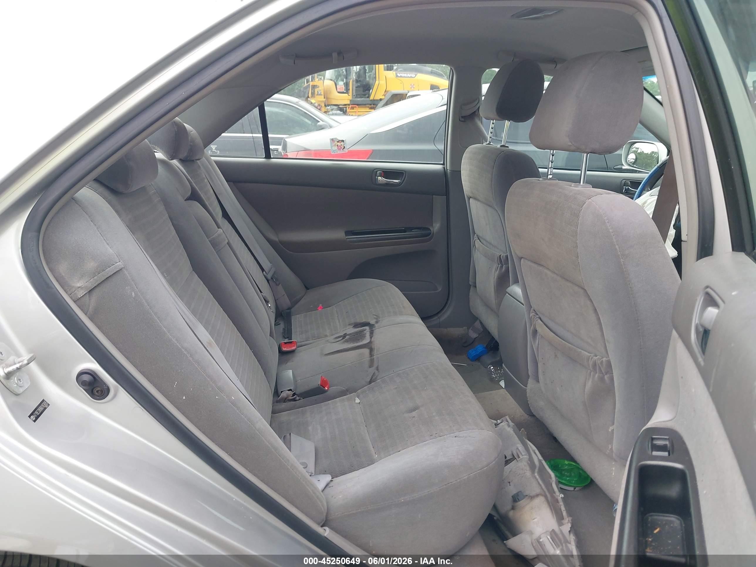 2006 Toyota Camry Le Silver vin: 4T1BE32K86U163695
