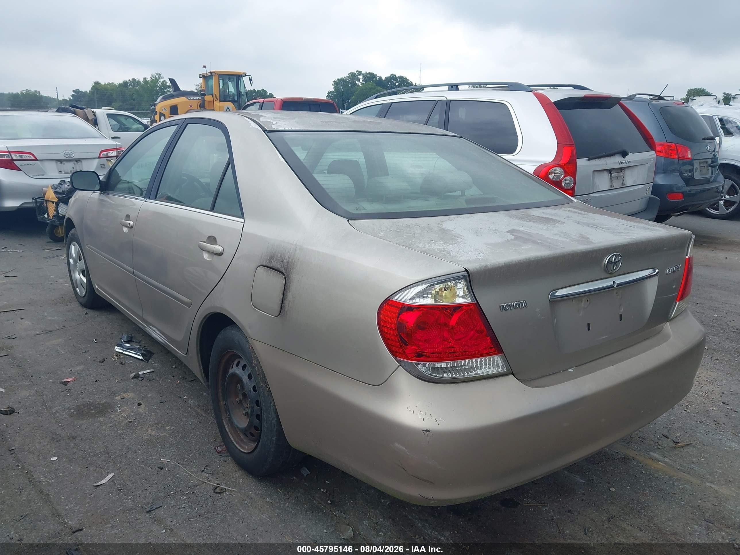 2006 Toyota Camry Std Gold vin: 4T1BE32K86U641565