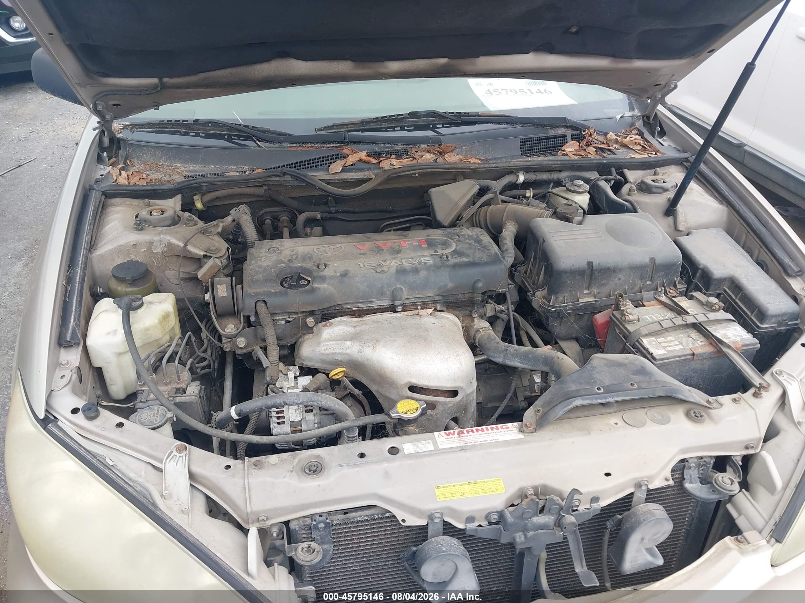 2006 Toyota Camry Std Gold vin: 4T1BE32K86U641565
