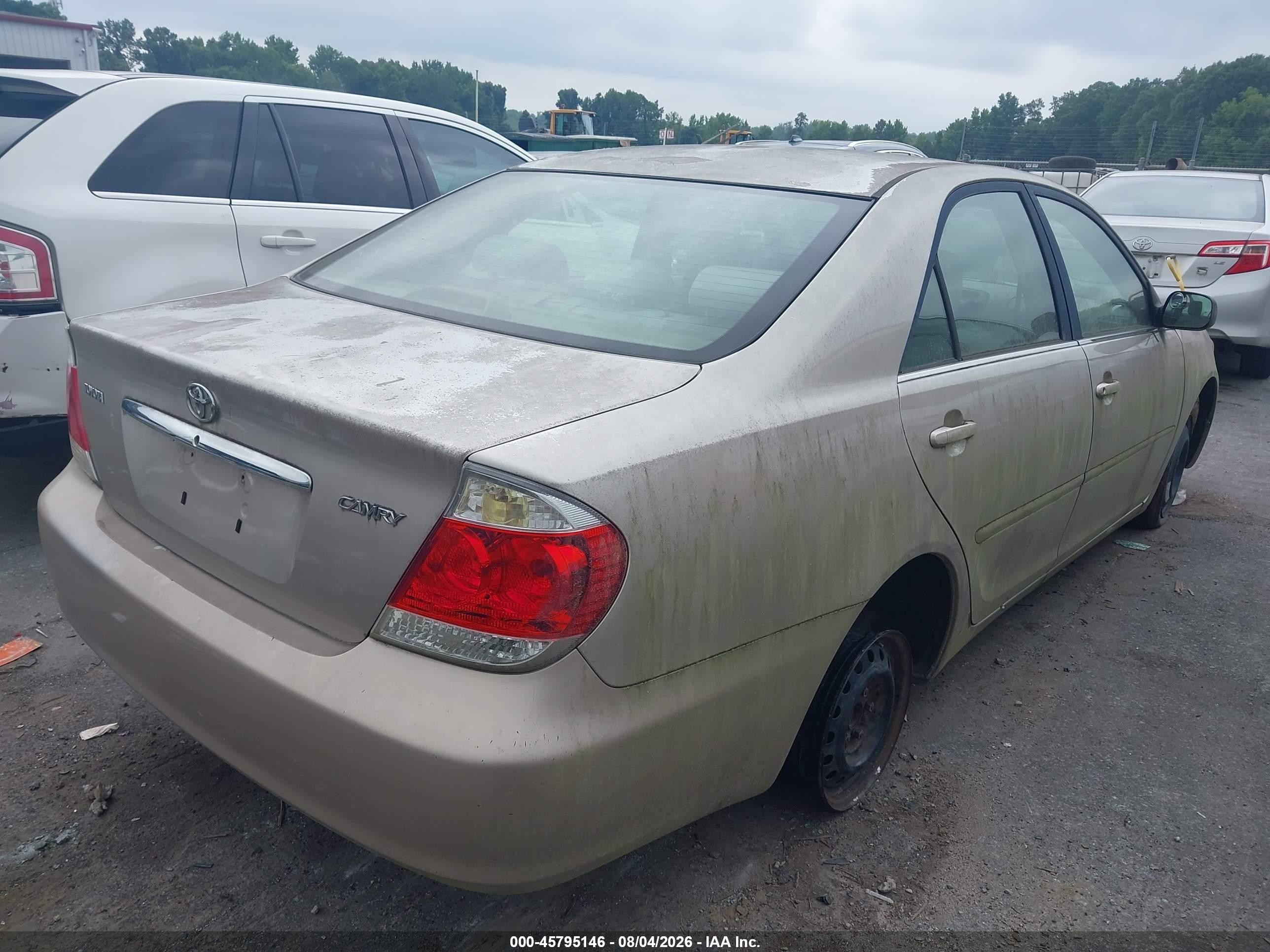 2006 Toyota Camry Std Gold vin: 4T1BE32K86U641565