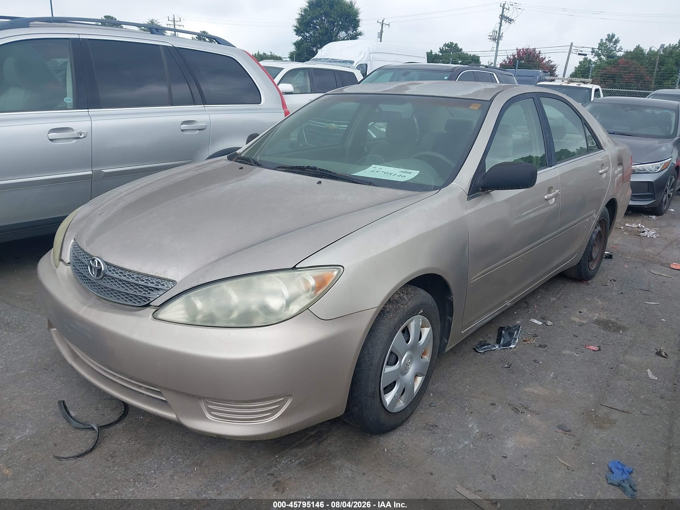 2006 Toyota Camry Std Gold vin: 4T1BE32K86U641565