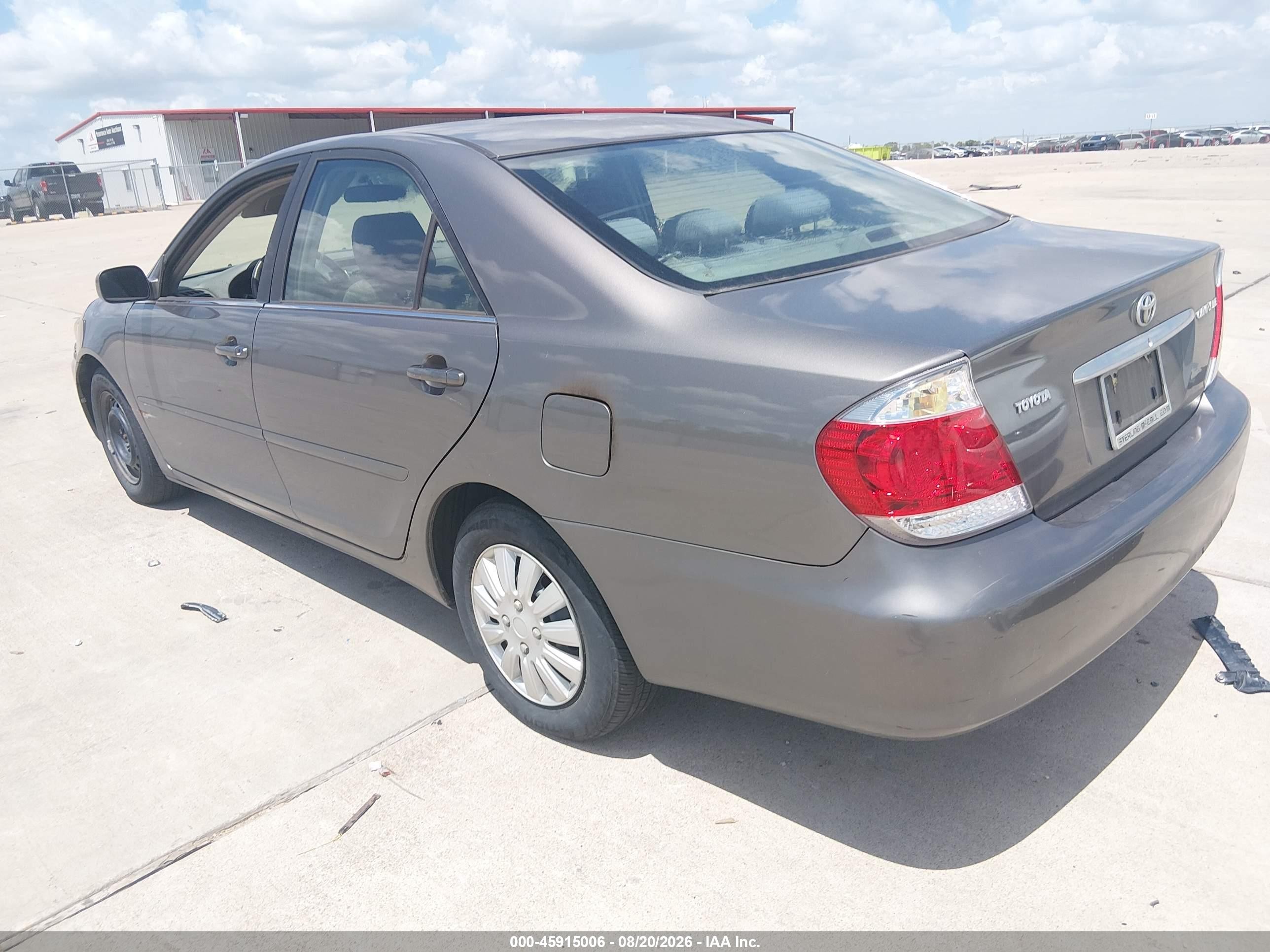 2006 Toyota Camry Le Gray vin: 4T1BE32K86U668281
