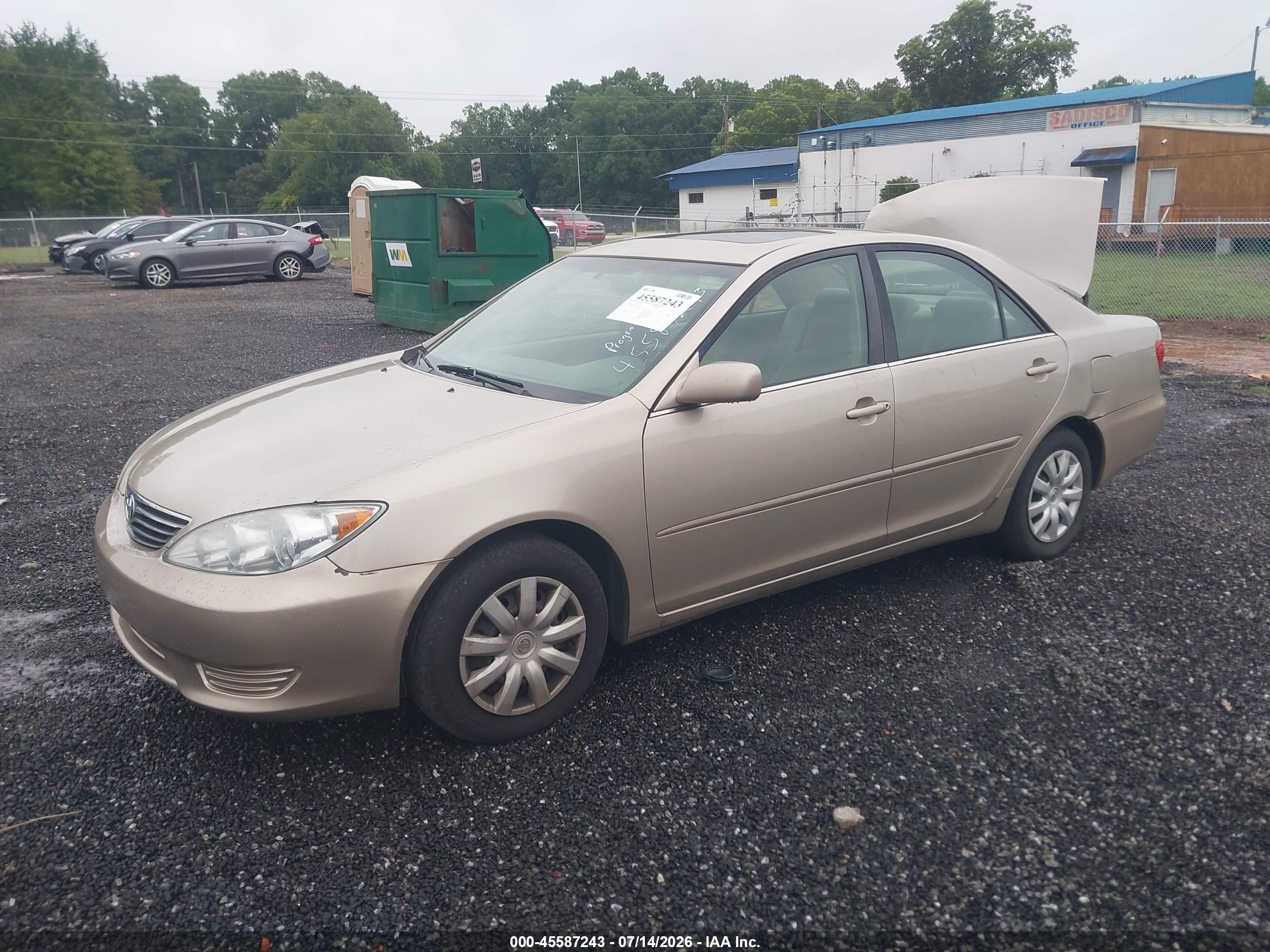 2006 Toyota Camry Le Золотой vin: 4T1BE32K86U675960