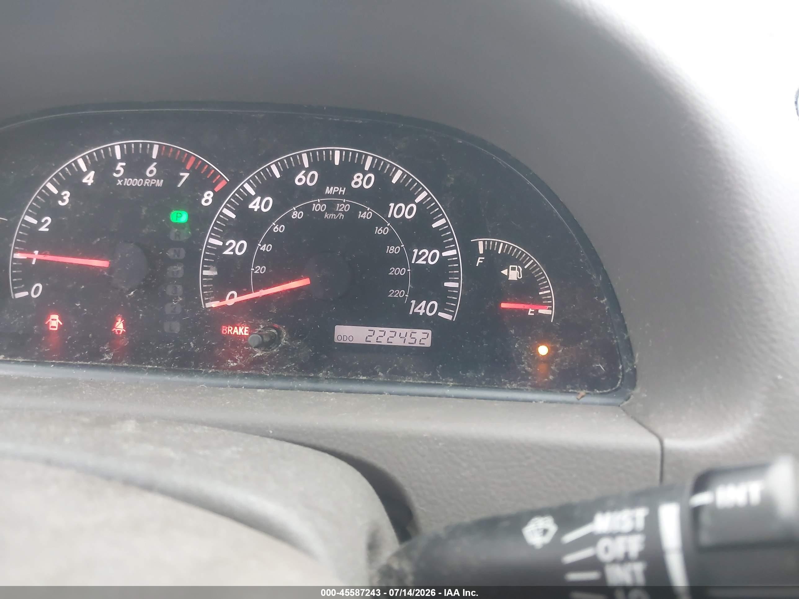 2006 Toyota Camry Le Золотой vin: 4T1BE32K86U675960