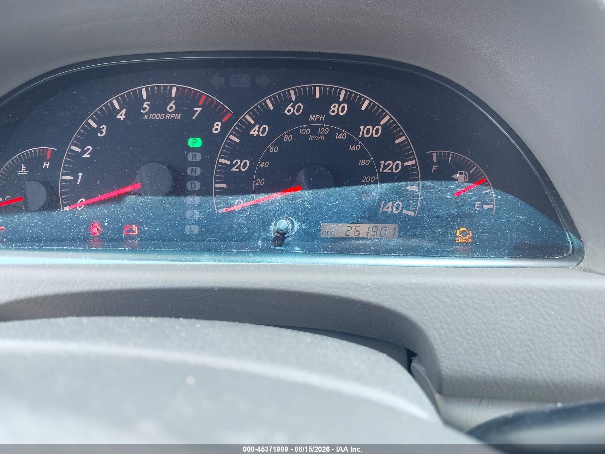 2006 Toyota Camry Le Gray vin: 4T1BE32K86U698090