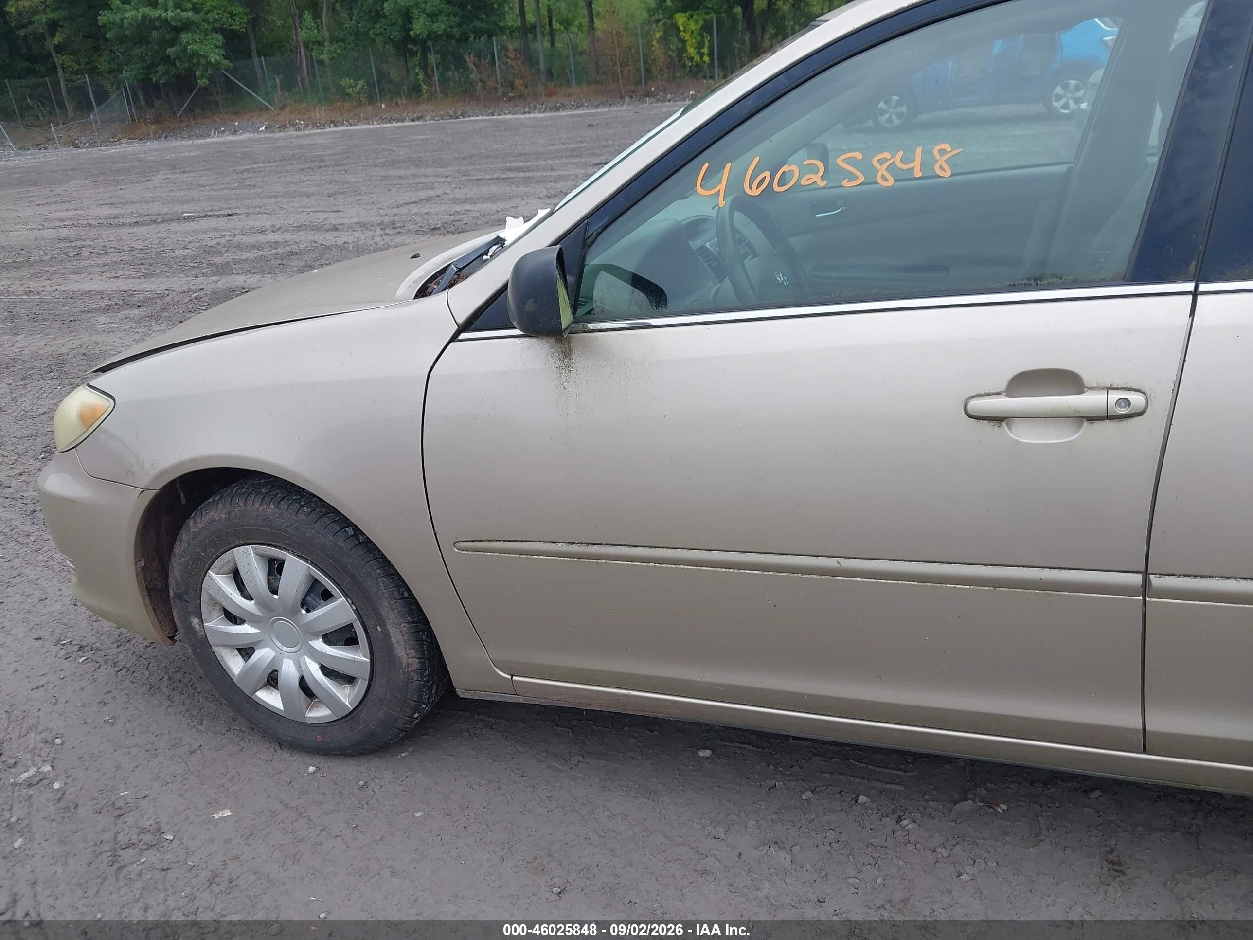2006 Toyota Camry Std Gold vin: 4T1BE32K86U698445