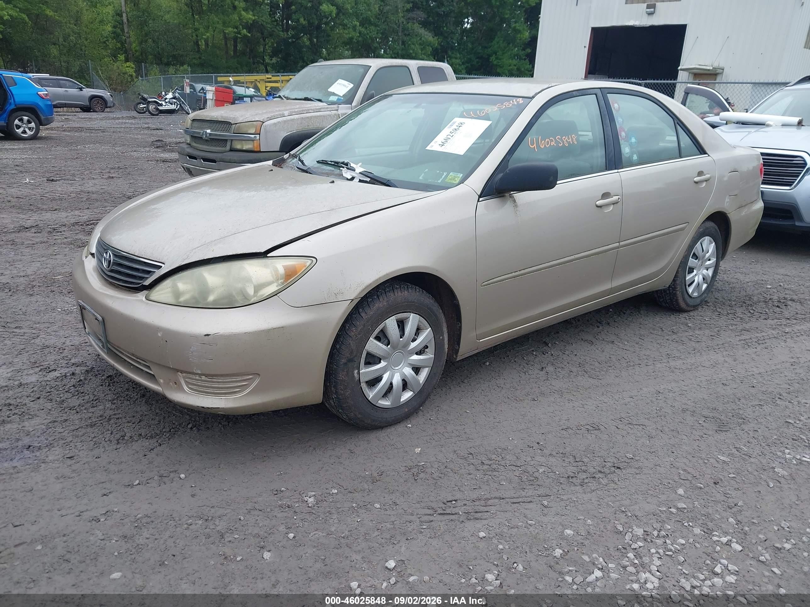 2006 Toyota Camry Std Gold vin: 4T1BE32K86U698445