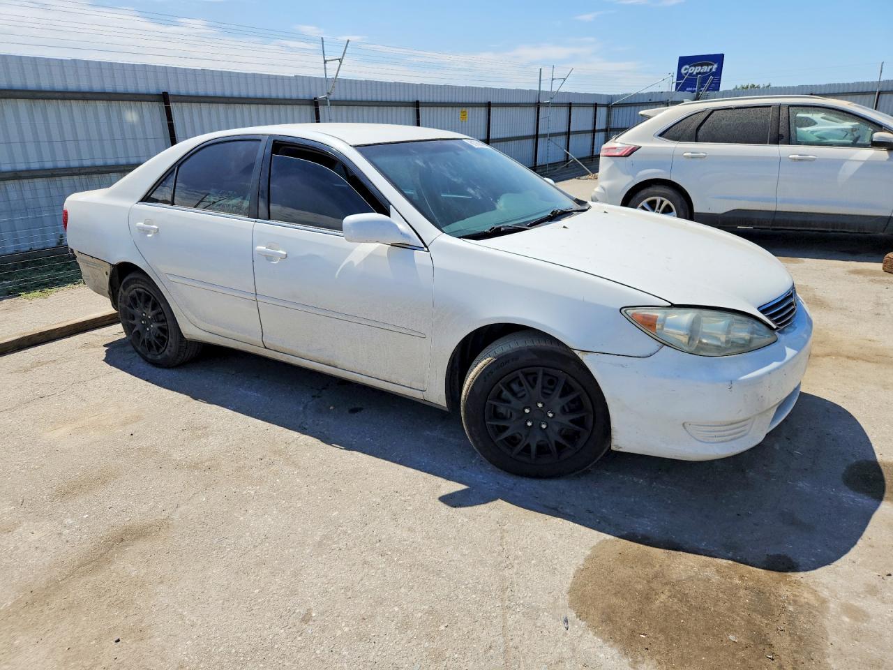 2006 Toyota Camry Le White vin: 4T1BE32K86U703465