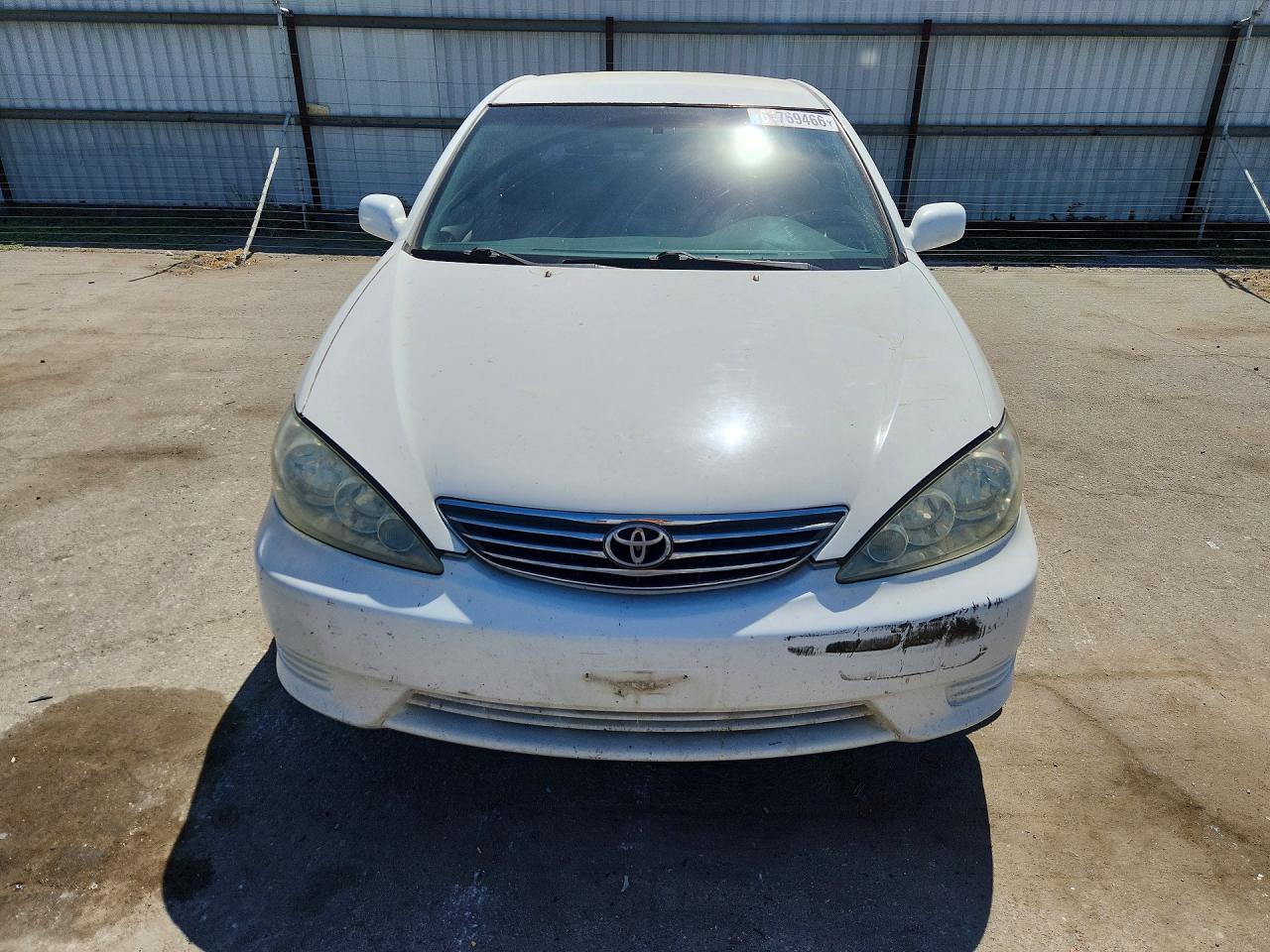 2006 Toyota Camry Le White vin: 4T1BE32K86U703465