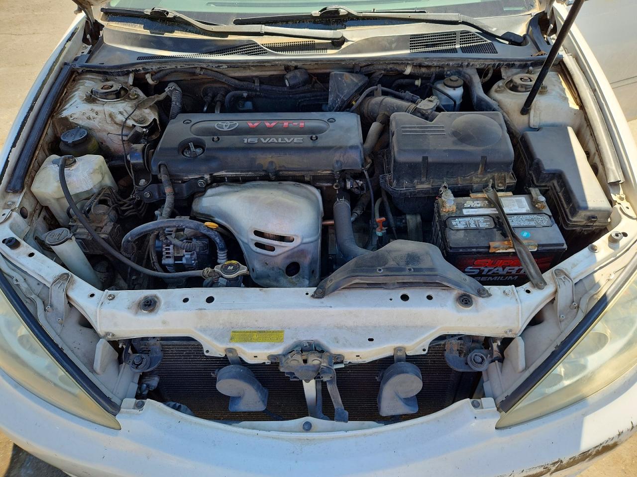 2006 Toyota Camry Le White vin: 4T1BE32K86U703465