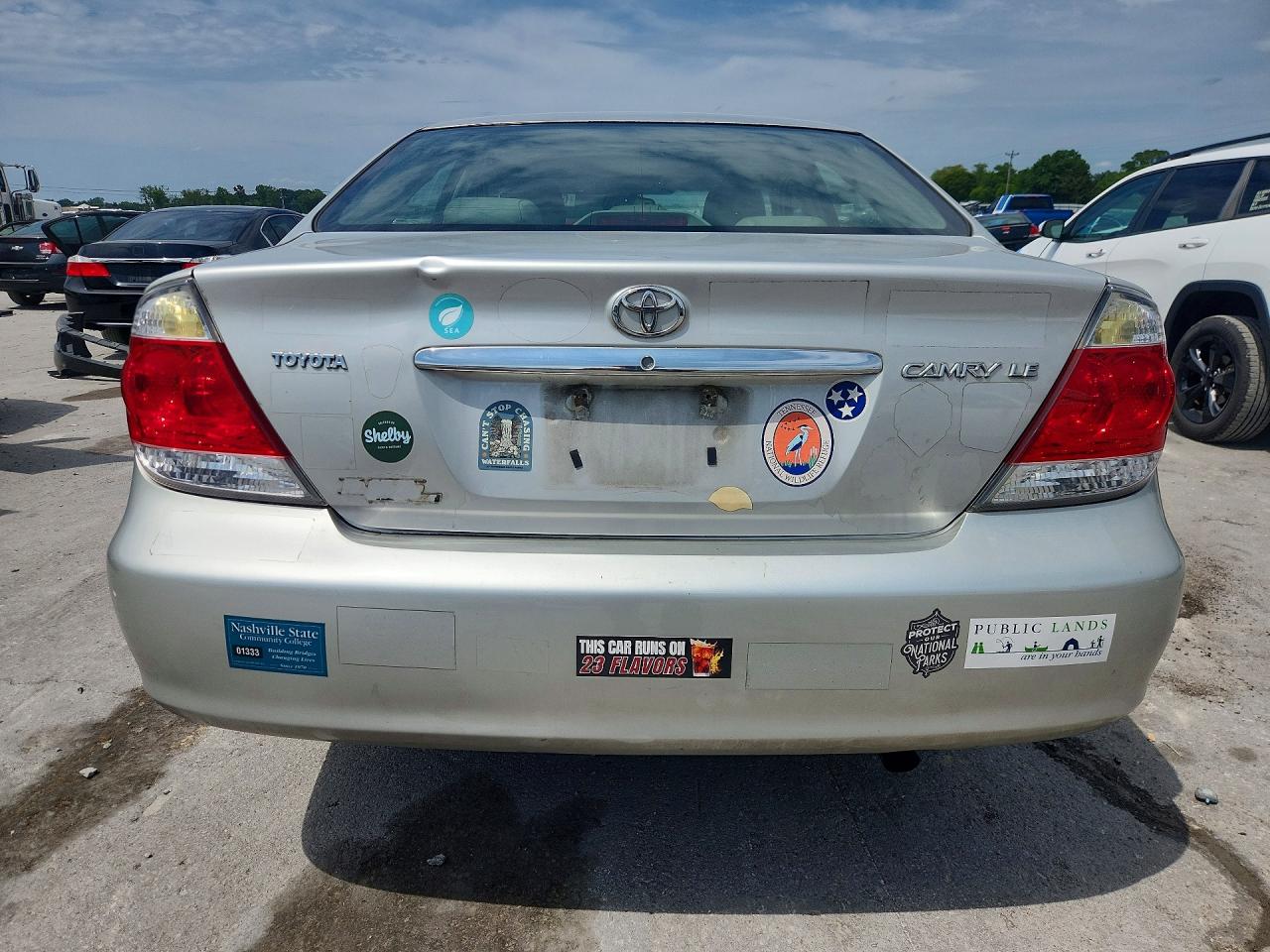 2006 Toyota Camry Le Silver vin: 4T1BE32K86U721058