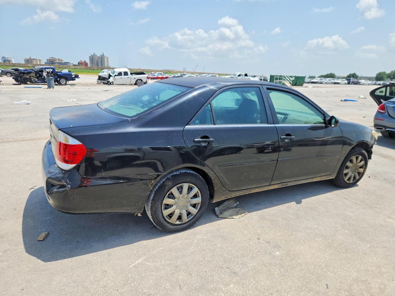 2006 Toyota Camry Le Black vin: 4T1BE32K86U733839