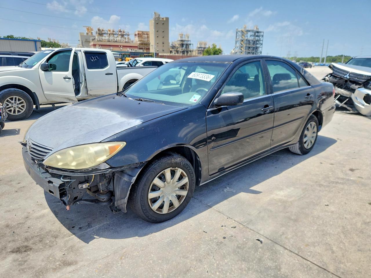 2006 Toyota Camry Le Black vin: 4T1BE32K86U733839