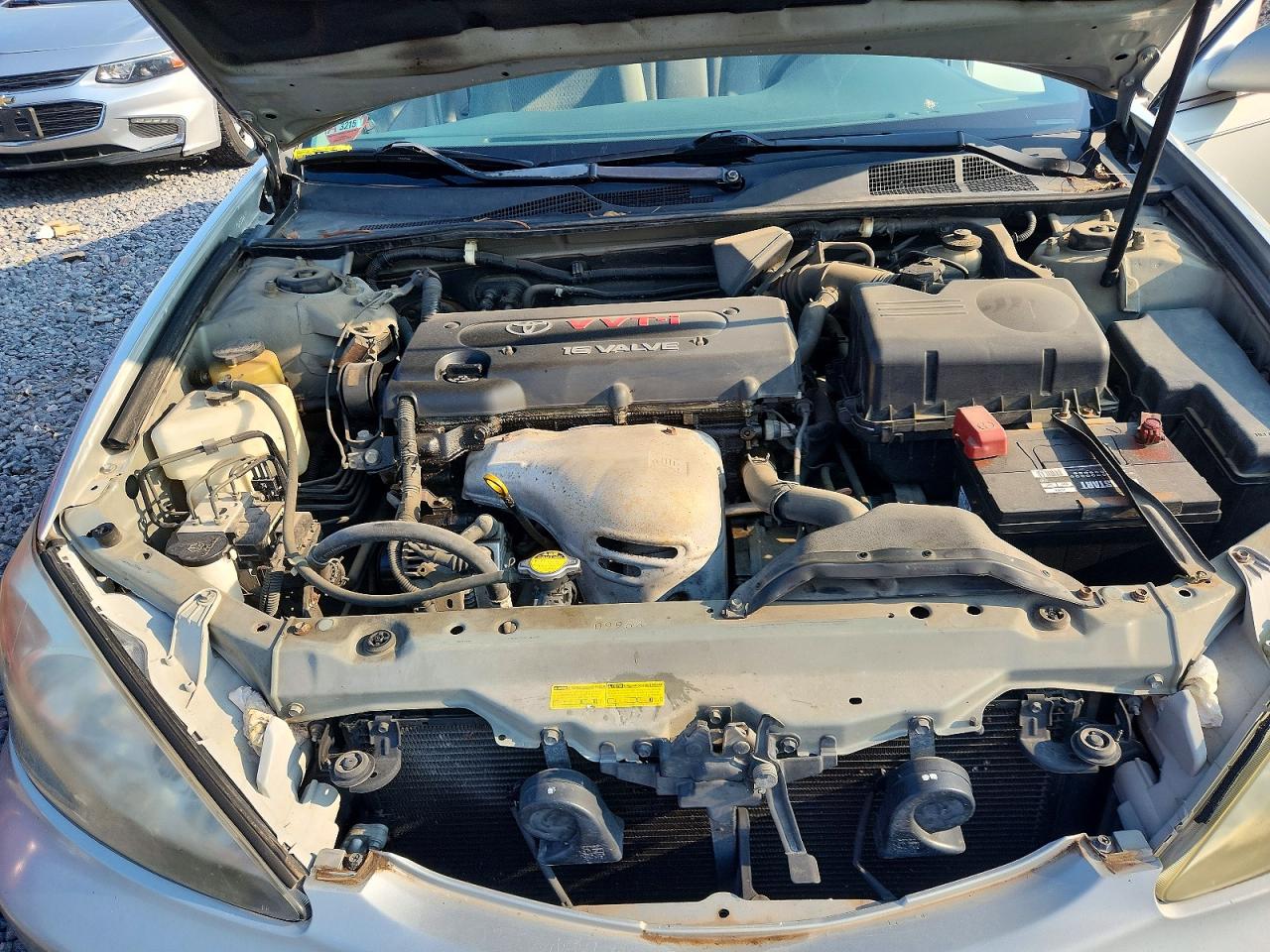 2002 Toyota Camry Le Silver vin: 4T1BE32K92U049828
