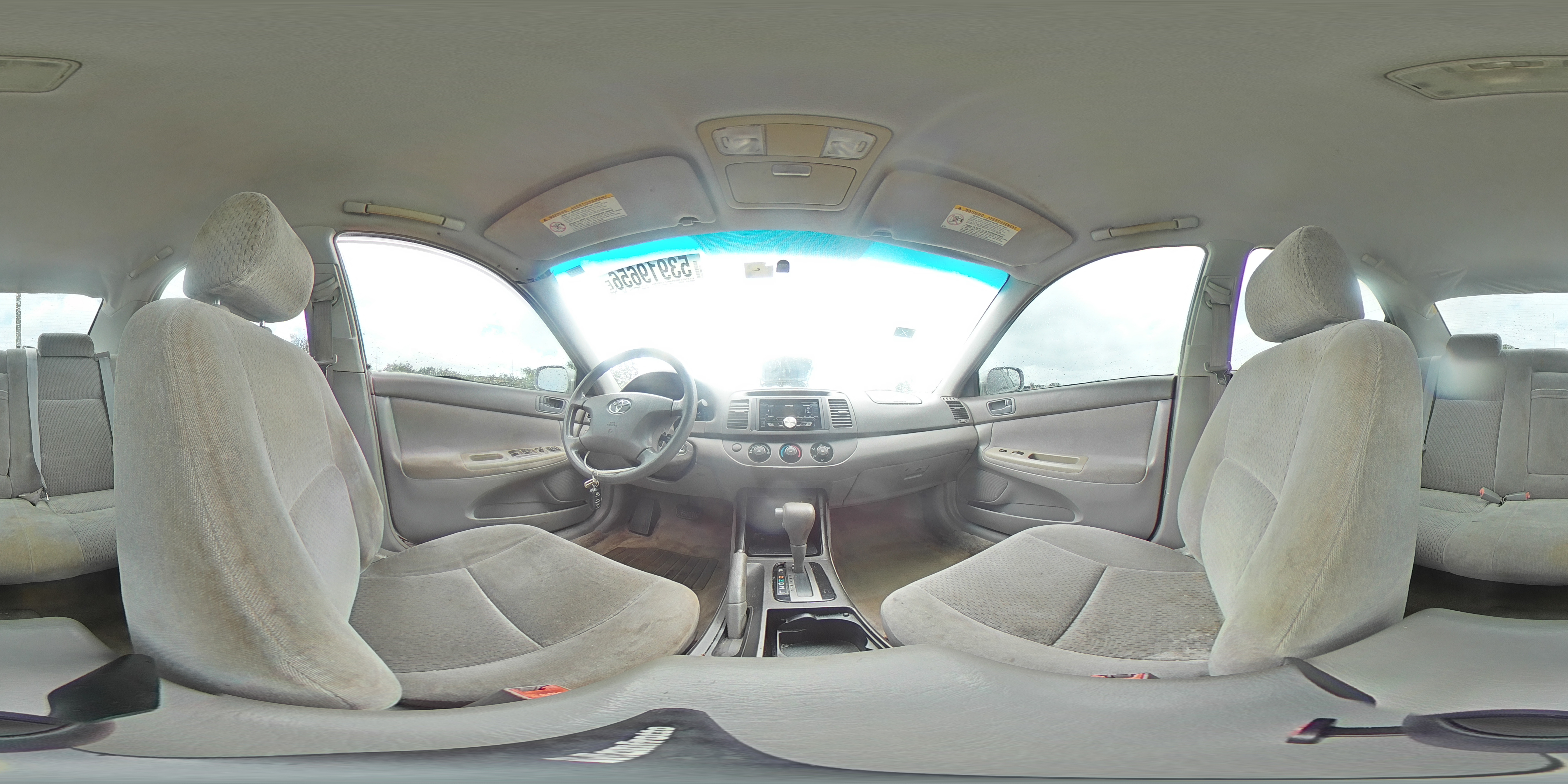 2002 Toyota Camry Le Silver vin: 4T1BE32K92U099404