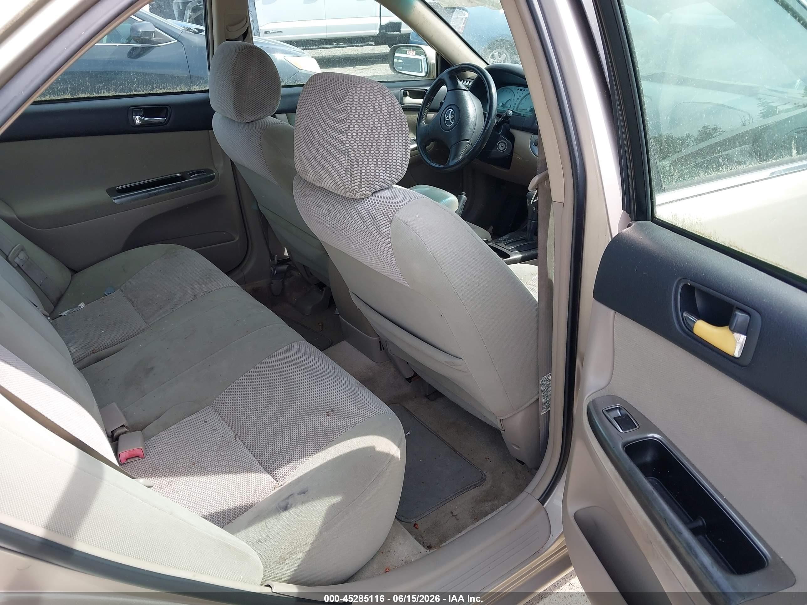 2002 Toyota Camry Se Бежевый vin: 4T1BE32K92U106786