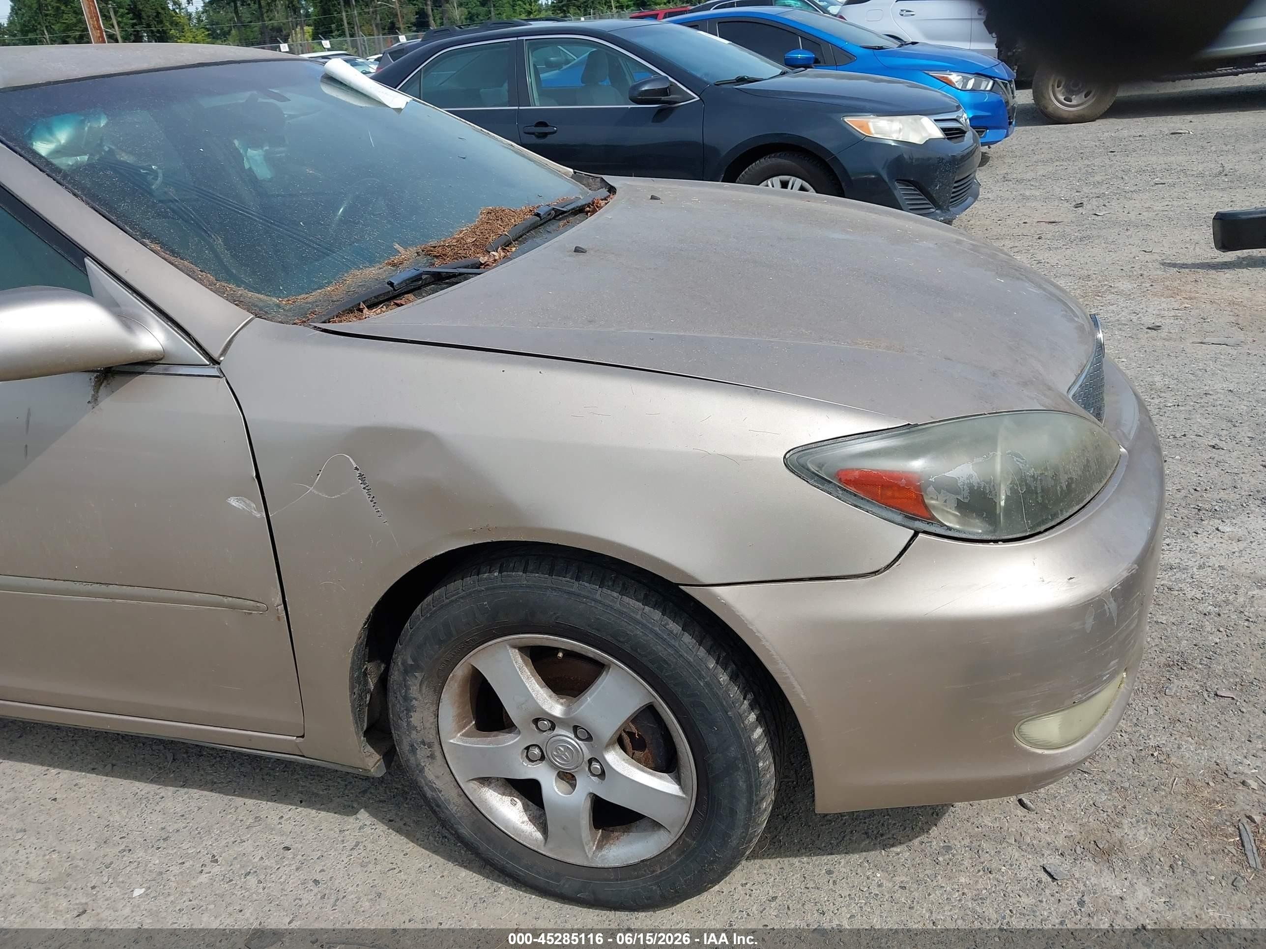 2002 Toyota Camry Se Бежевый vin: 4T1BE32K92U106786
