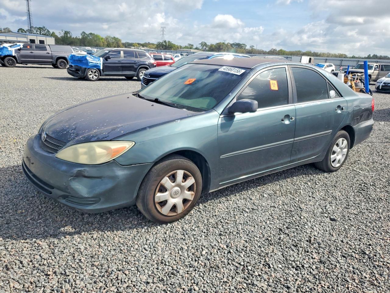 2002 Toyota Camry Green vin: 4T1BE32K92U588370